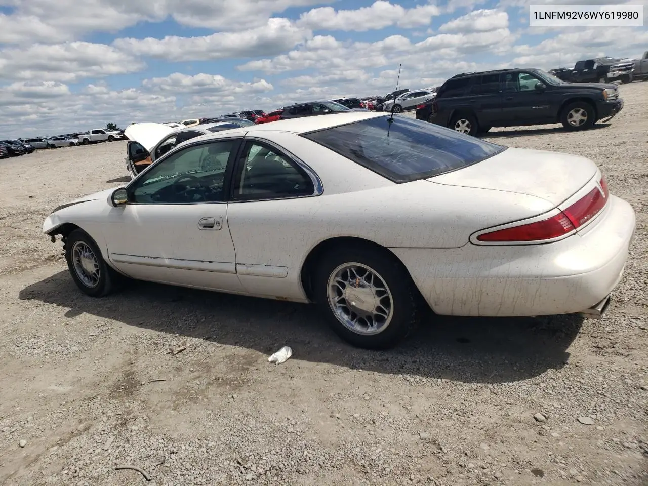 1998 Lincoln Mark Viii Lsc VIN: 1LNFM92V6WY619980 Lot: 55679685