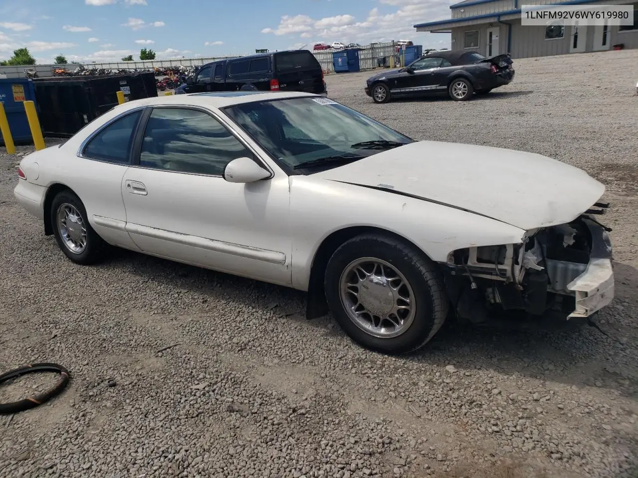 1998 Lincoln Mark Viii Lsc VIN: 1LNFM92V6WY619980 Lot: 55679685