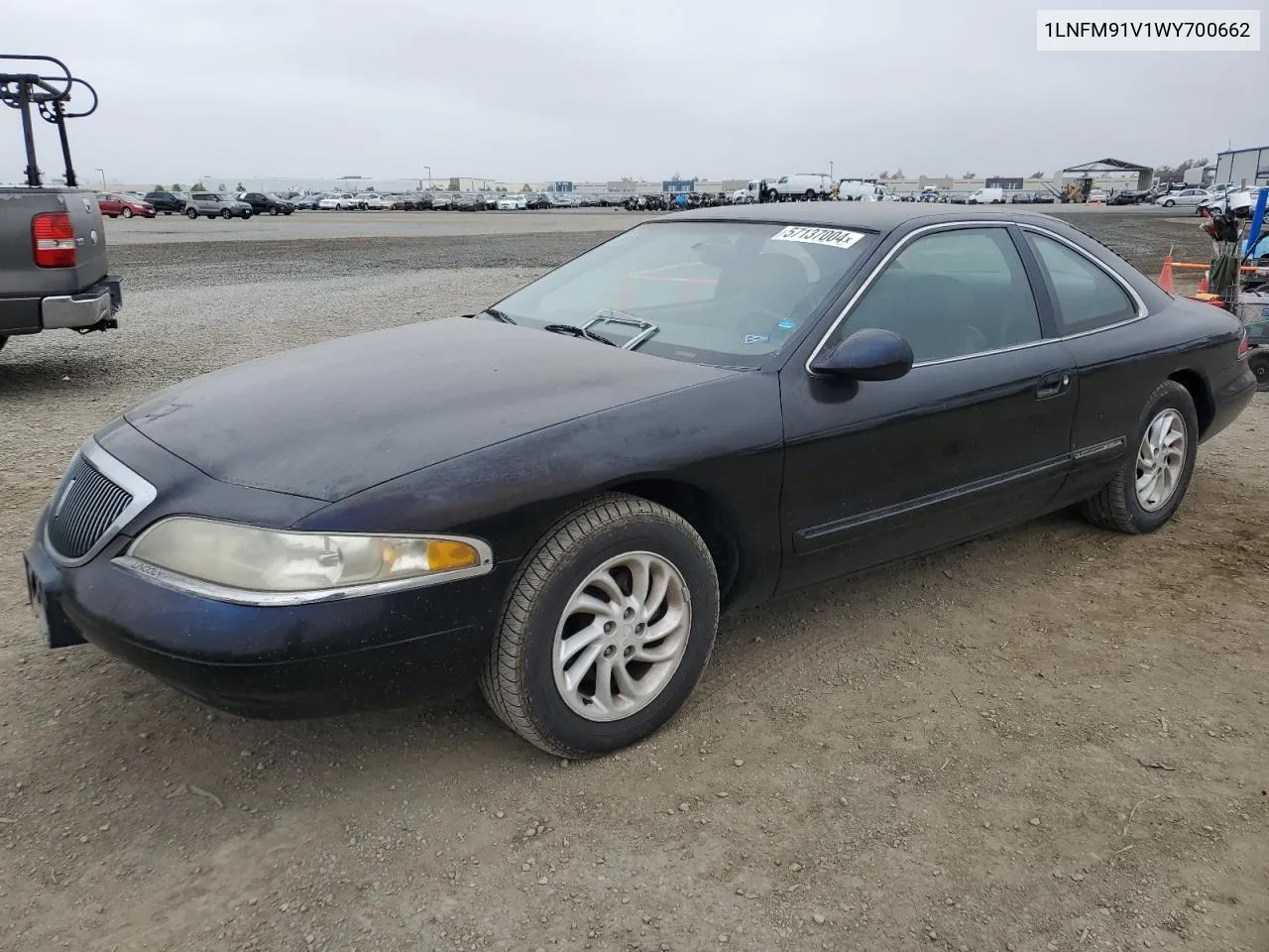1998 Lincoln Mark Viii VIN: 1LNFM91V1WY700662 Lot: 57137004
