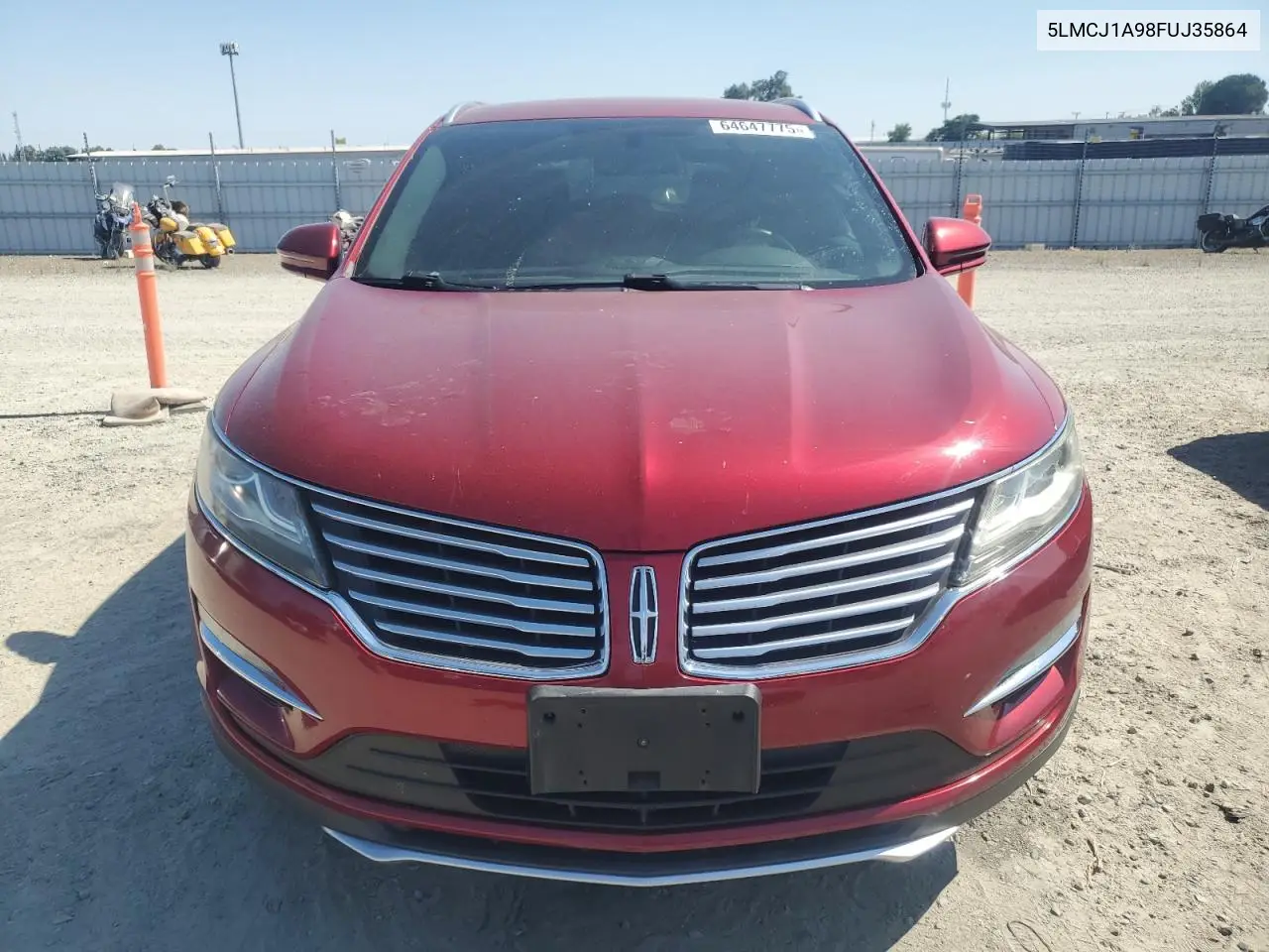2015 Lincoln Mkc VIN: 5LMCJ1A98FUJ35864 Lot: 64647775