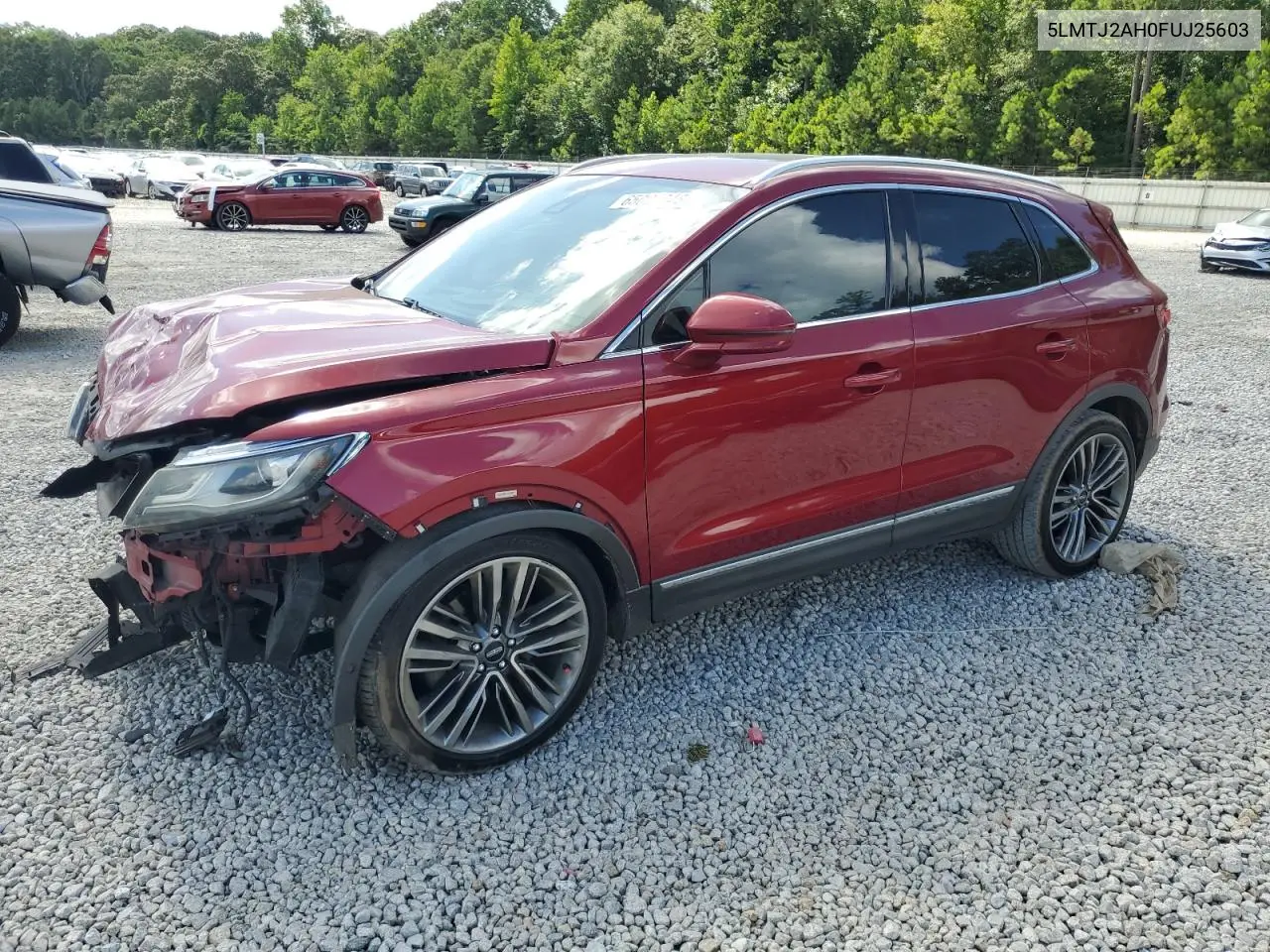 2015 Lincoln Mkc VIN: 5LMTJ2AH0FUJ25603 Lot: 65000645