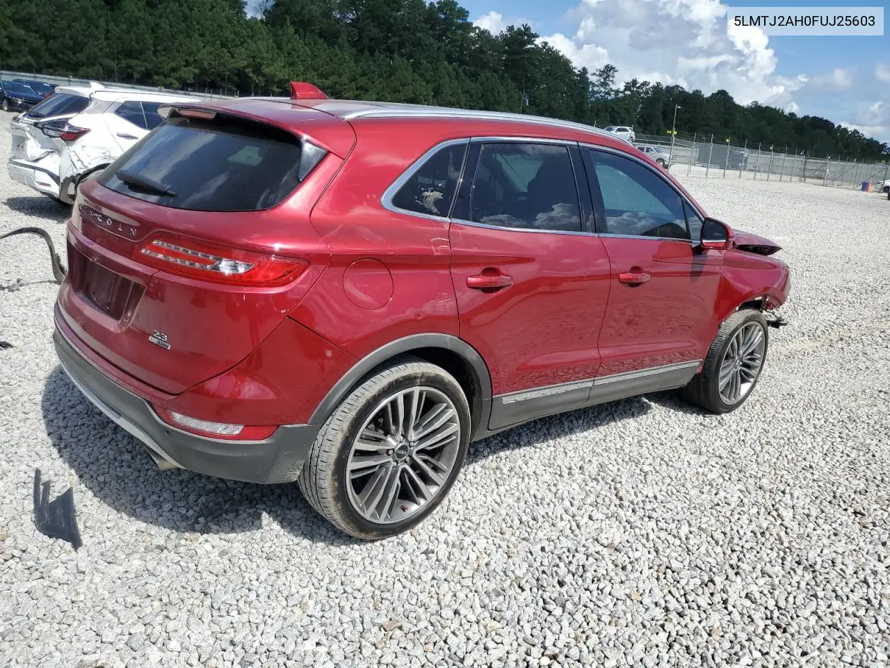 2015 Lincoln Mkc VIN: 5LMTJ2AH0FUJ25603 Lot: 65000645