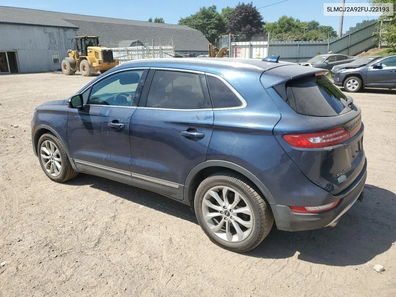 2015 Lincoln Mkc VIN: 5LMCJ2A92FUJ22193 Lot: 65344465