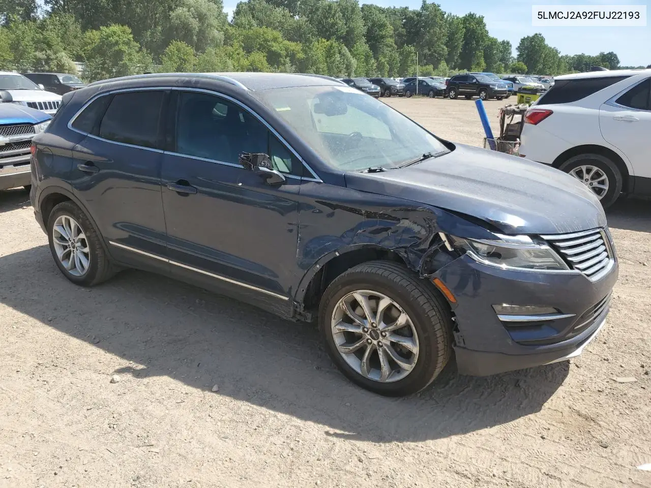 2015 Lincoln Mkc VIN: 5LMCJ2A92FUJ22193 Lot: 65344465