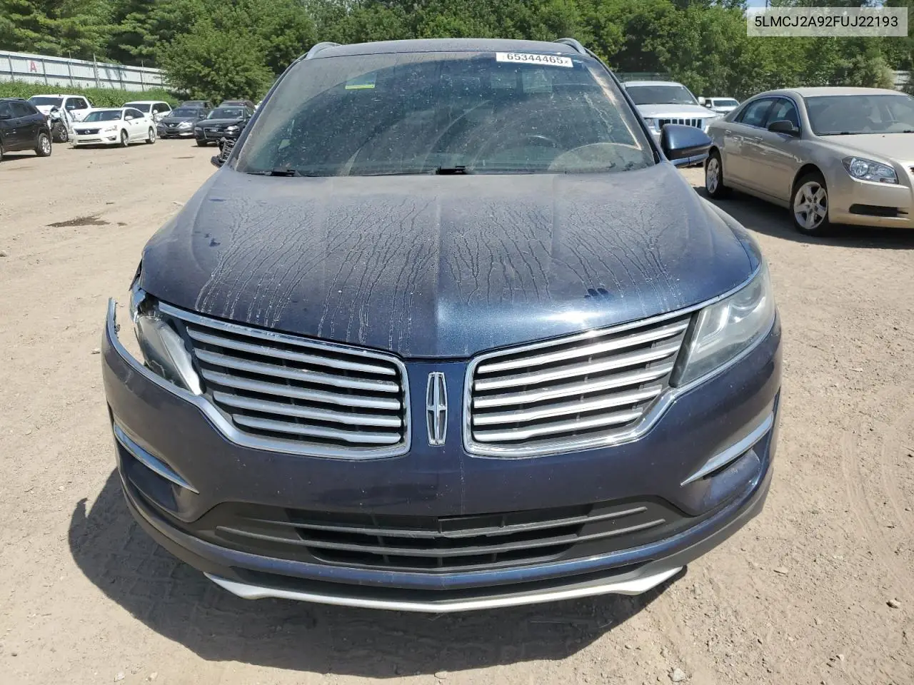 2015 Lincoln Mkc VIN: 5LMCJ2A92FUJ22193 Lot: 65344465
