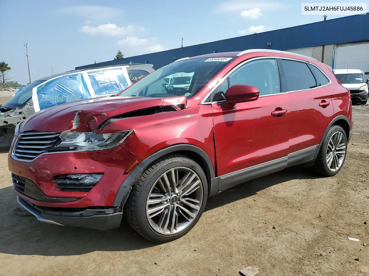 2015 Lincoln Mkc VIN: 5LMTJ2AH6FUJ45886 Lot: 65546305