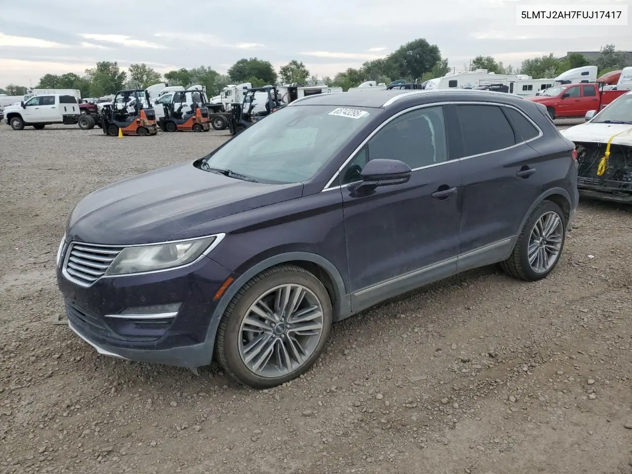 2015 Lincoln Mkc VIN: 5LMTJ2AH7FUJ17417 Lot: 65743295
