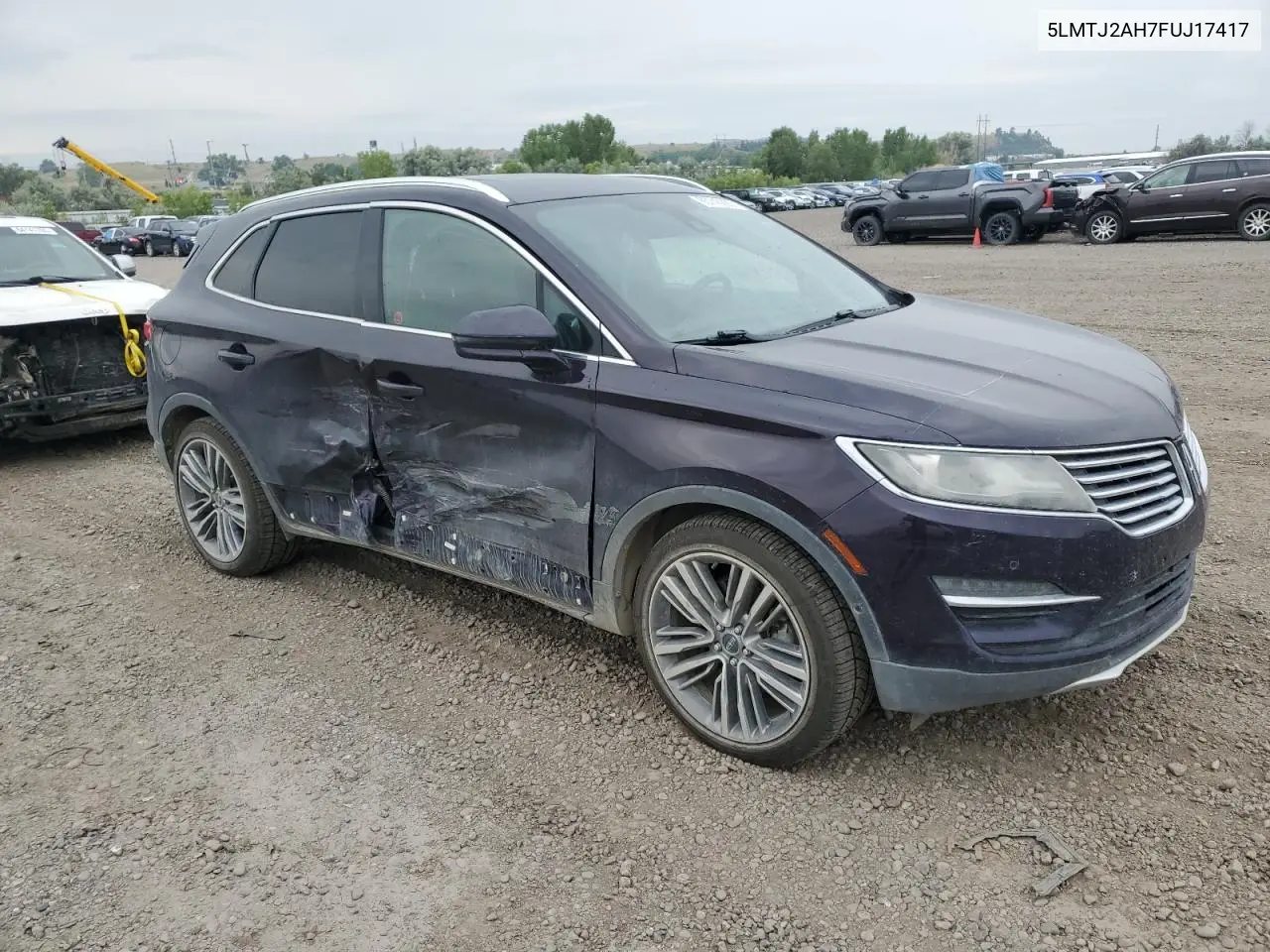 2015 Lincoln Mkc VIN: 5LMTJ2AH7FUJ17417 Lot: 65743295