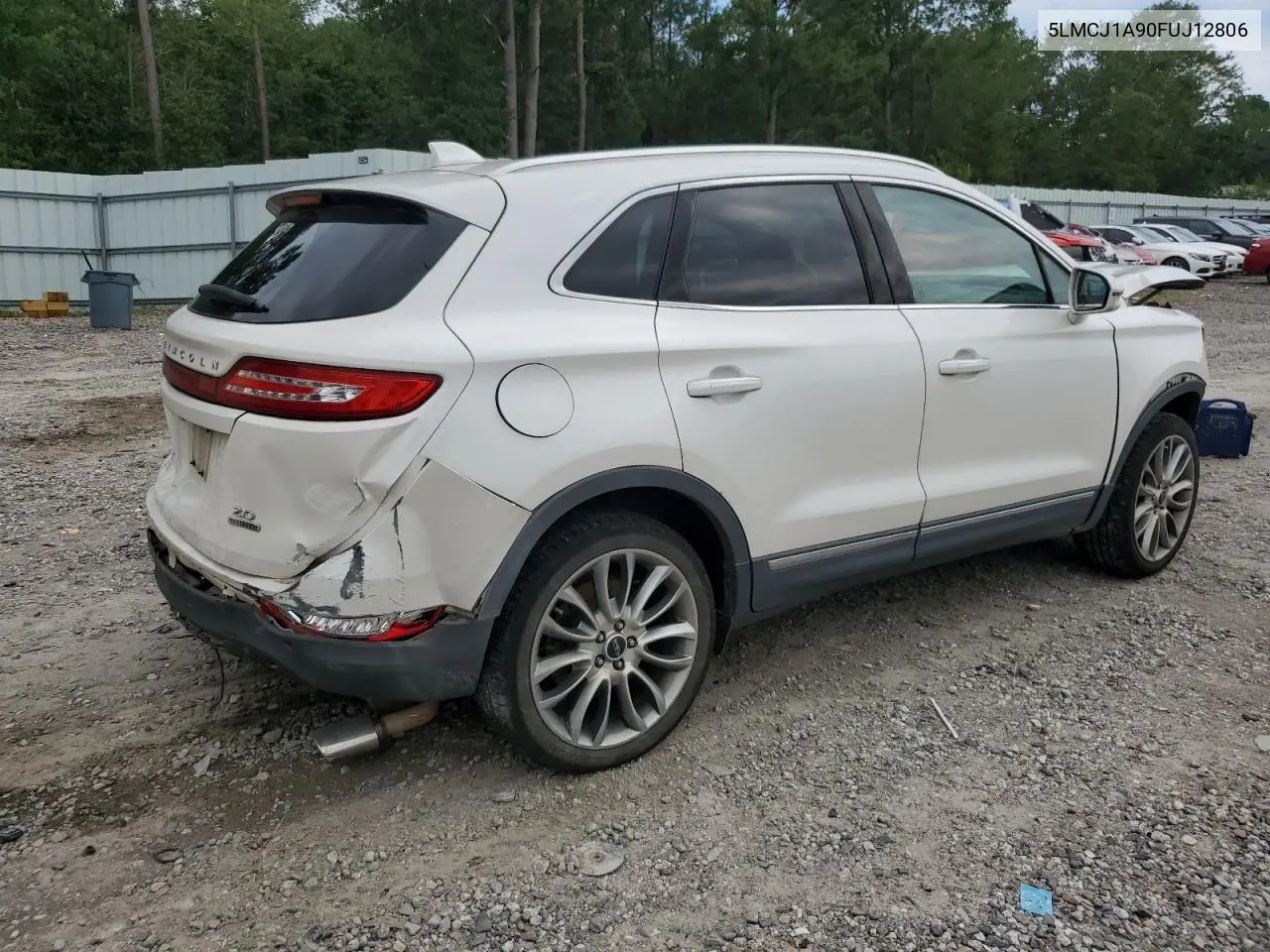 2015 Lincoln Mkc VIN: 5LMCJ1A90FUJ12806 Lot: 65915575