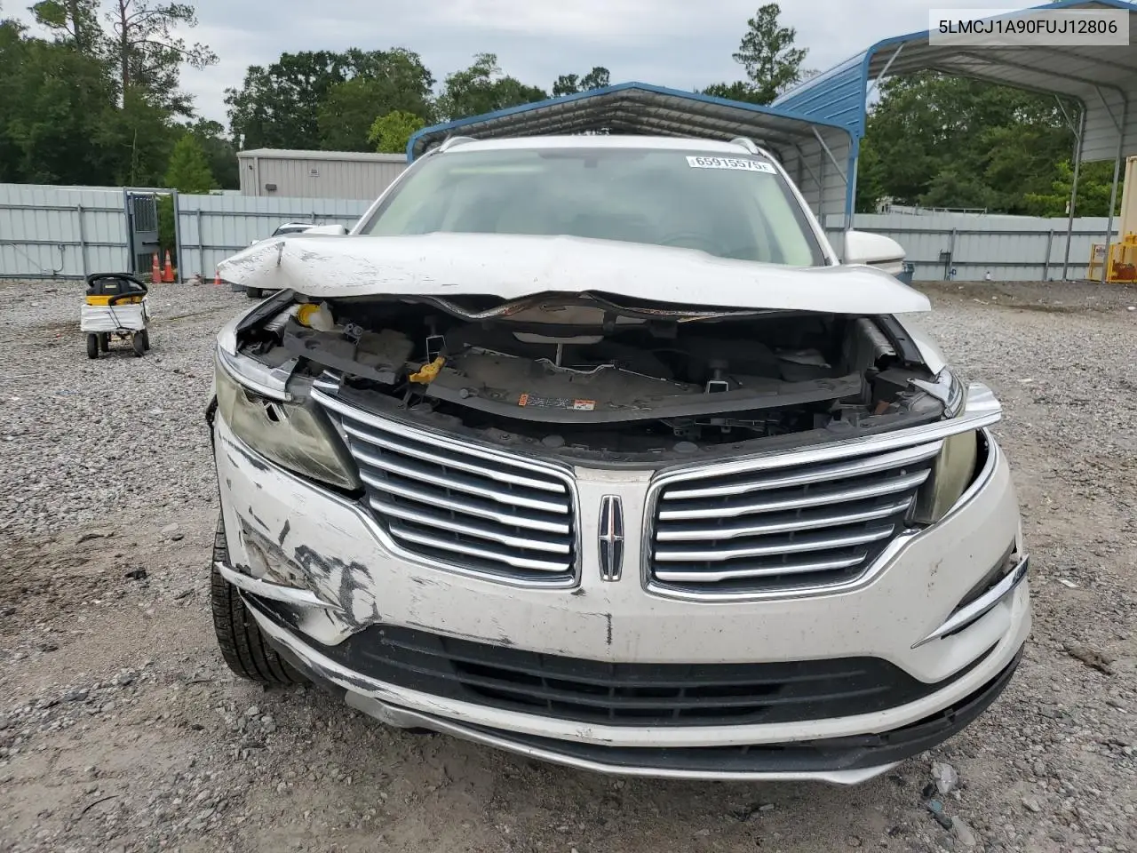 2015 Lincoln Mkc VIN: 5LMCJ1A90FUJ12806 Lot: 65915575