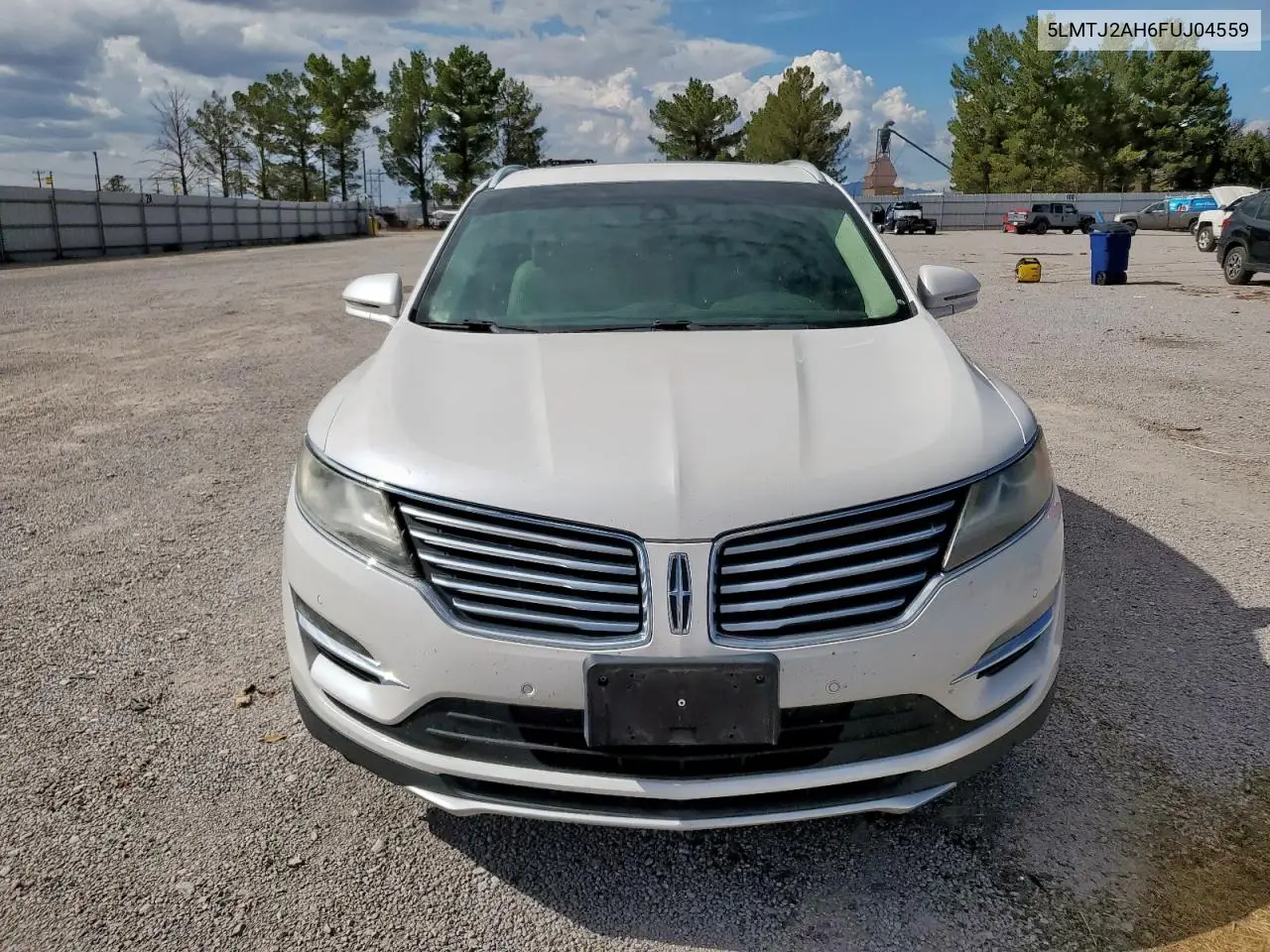 2015 Lincoln Mkc VIN: 5LMTJ2AH6FUJ04559 Lot: 65955605