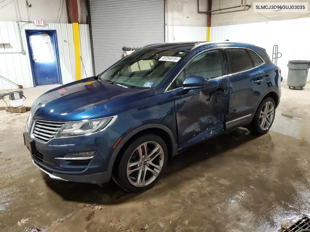 2016 Lincoln Mkc Reserve VIN: 5LMCJ3D96GUJ03035 Lot: 48354615