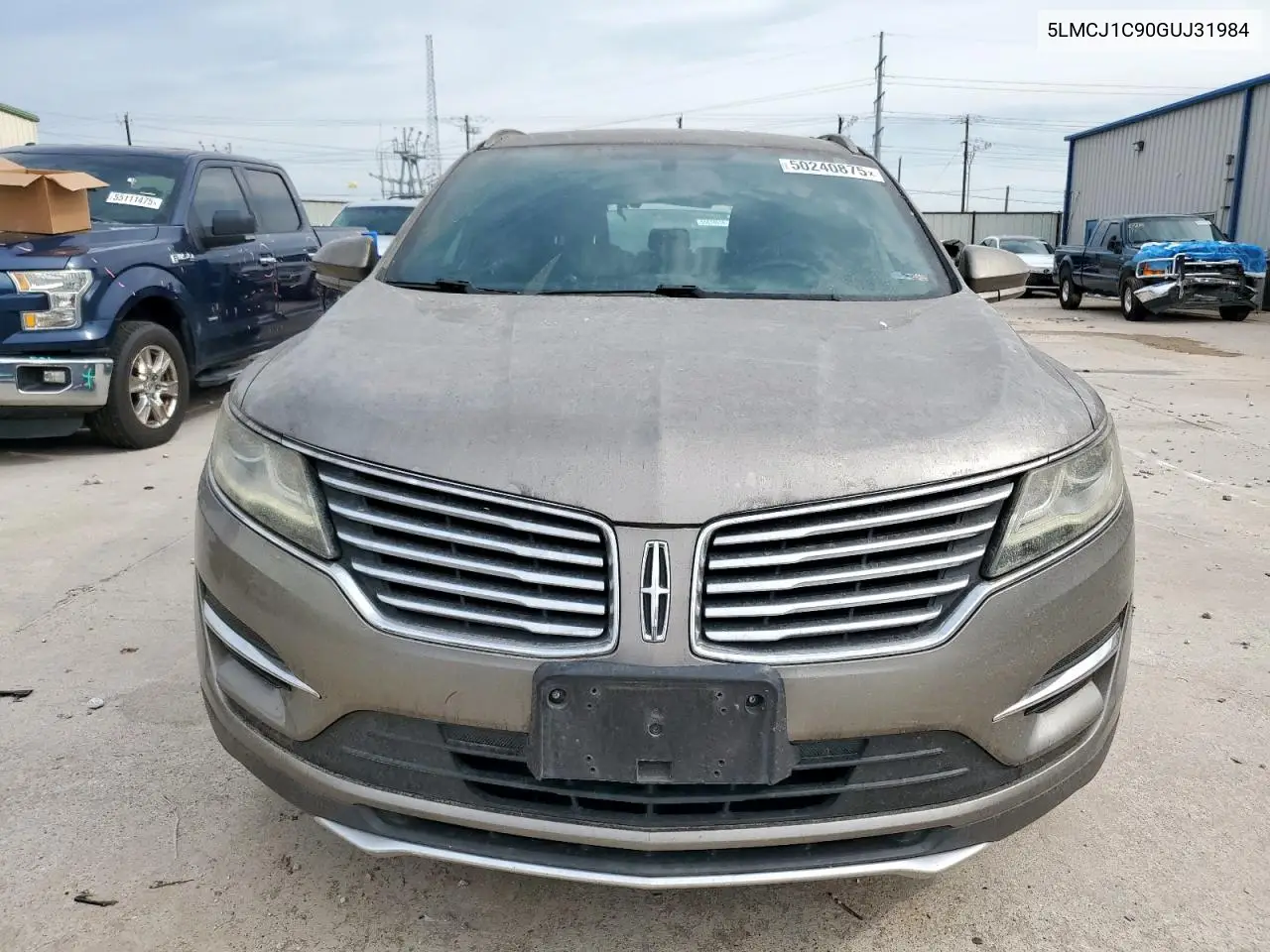 2016 Lincoln Mkc Premiere VIN: 5LMCJ1C90GUJ31984 Lot: 50240875