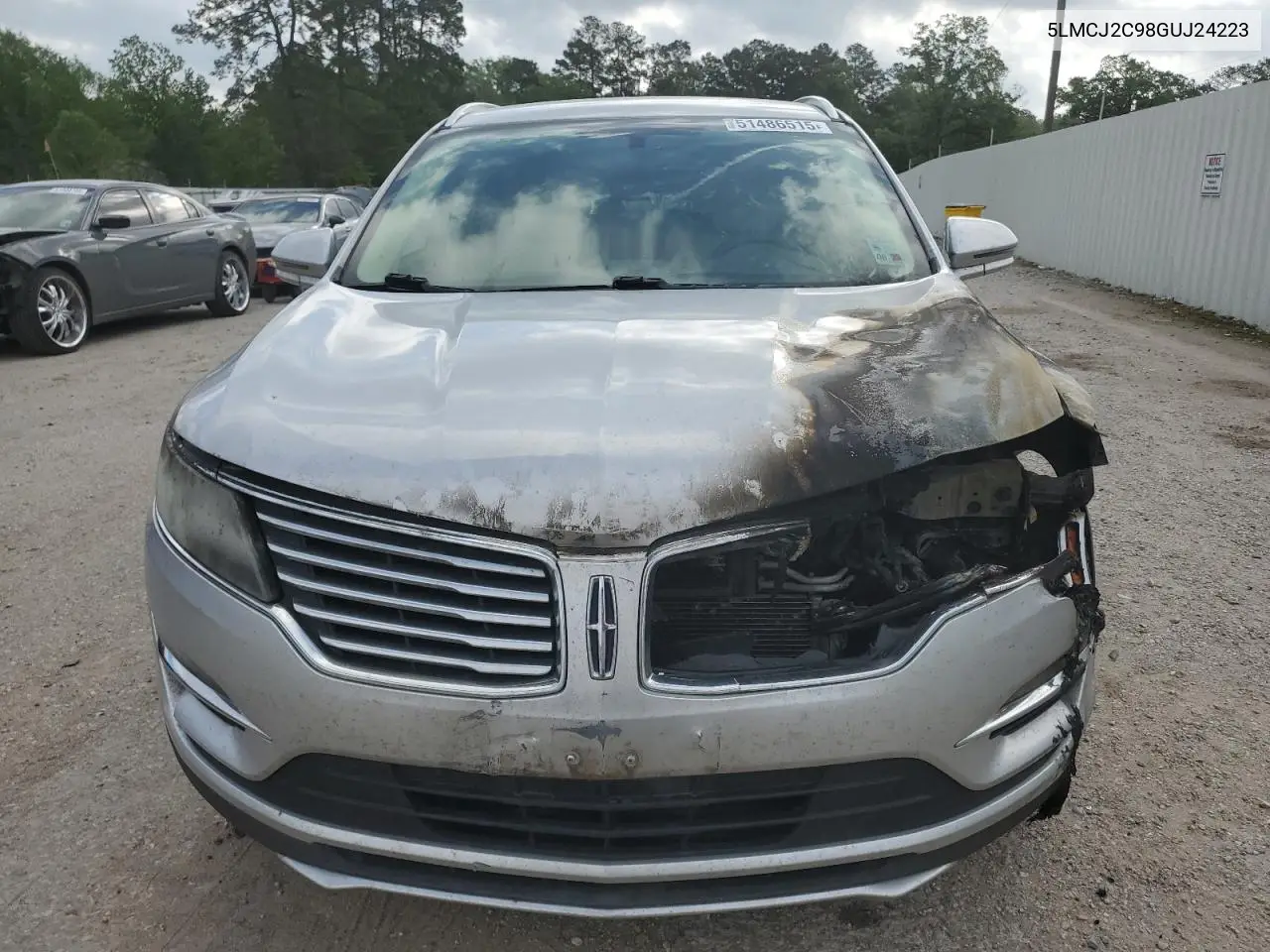2016 Lincoln Mkc Select VIN: 5LMCJ2C98GUJ24223 Lot: 51486515