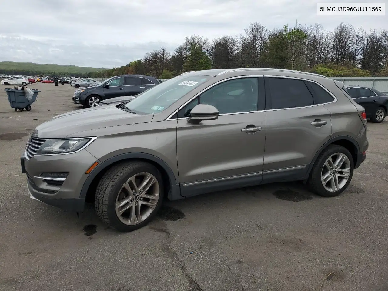 2016 Lincoln Mkc Reserve VIN: 5LMCJ3D96GUJ11569 Lot: 54914105