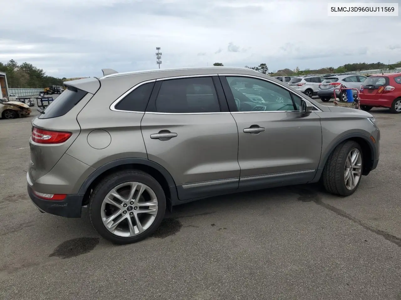 2016 Lincoln Mkc Reserve VIN: 5LMCJ3D96GUJ11569 Lot: 54914105