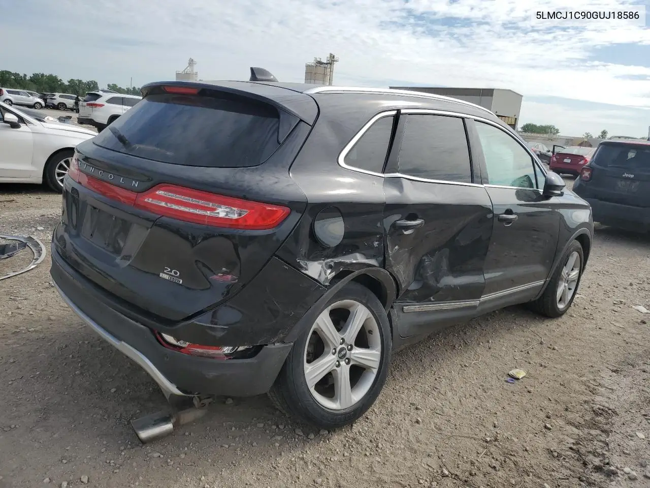2016 Lincoln Mkc Premiere VIN: 5LMCJ1C90GUJ18586 Lot: 55929845