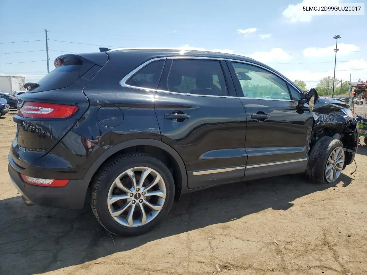 2016 Lincoln Mkc Select VIN: 5LMCJ2D99GUJ20017 Lot: 57096925