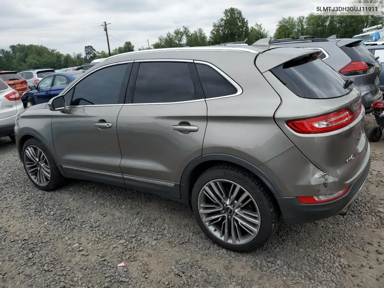 2016 Lincoln Mkc Reserve VIN: 5LMTJ3DH3GUJ11911 Lot: 58439465
