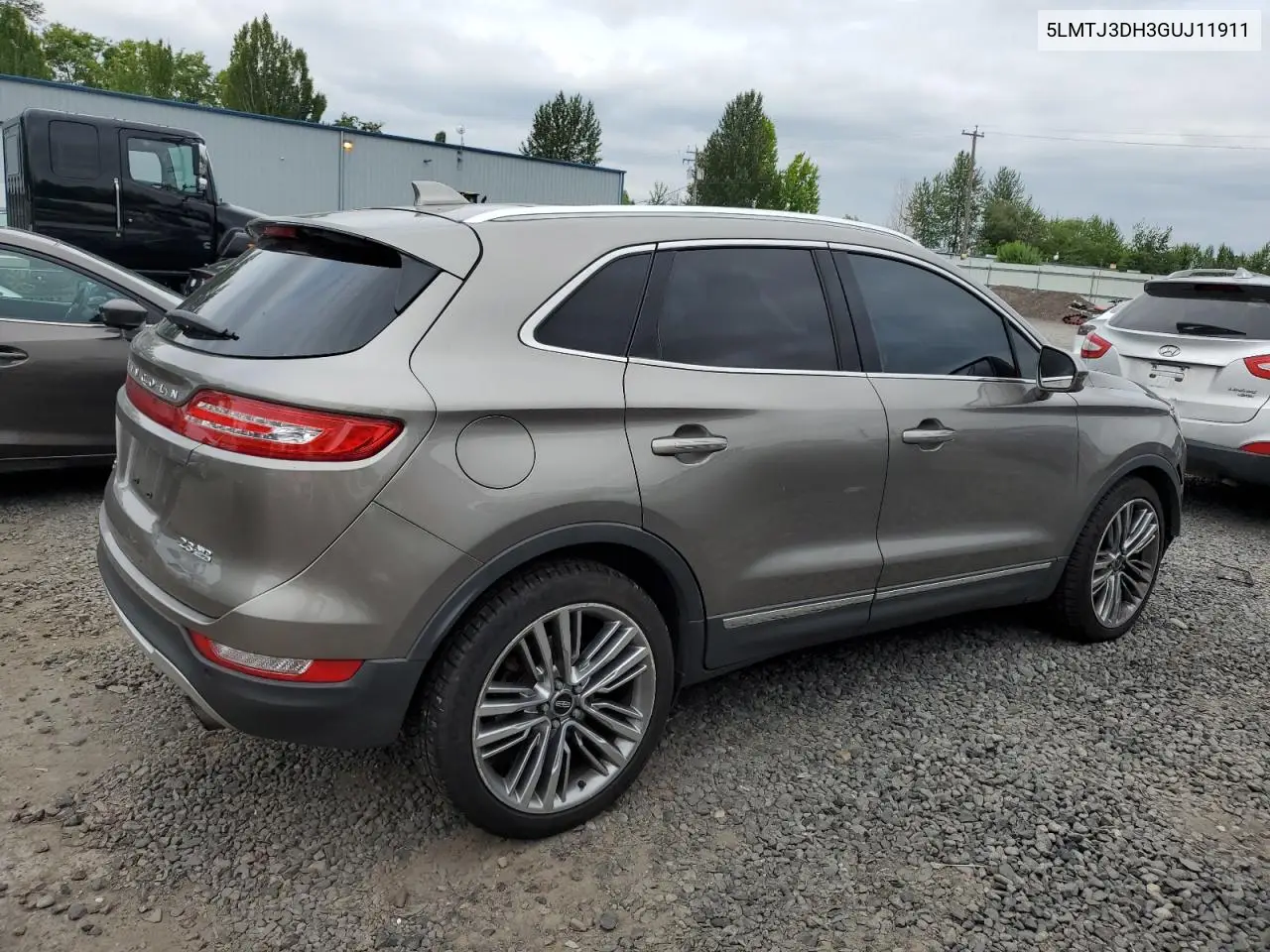 2016 Lincoln Mkc Reserve VIN: 5LMTJ3DH3GUJ11911 Lot: 58439465