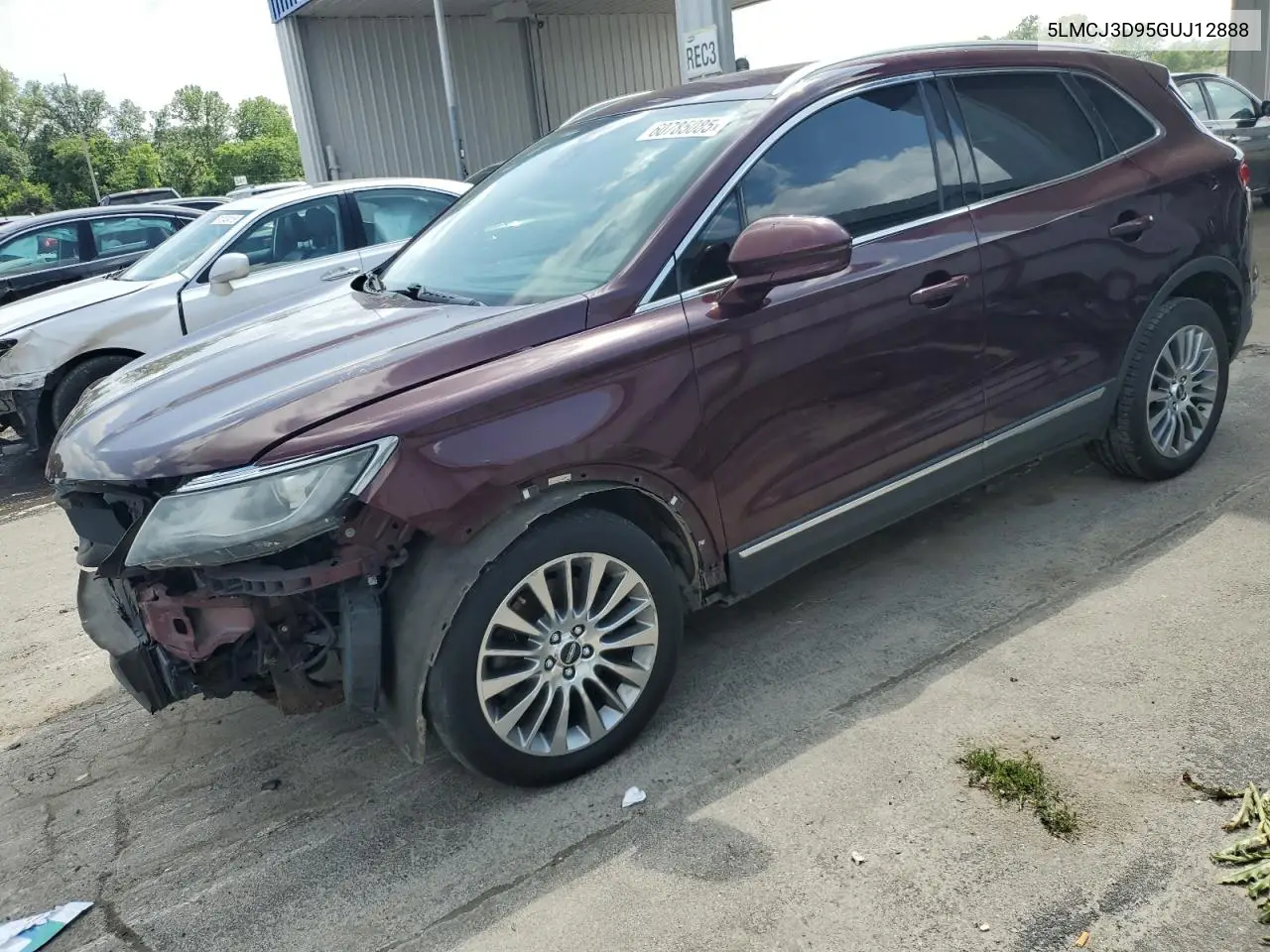 2016 Lincoln Mkc Reserve VIN: 5LMCJ3D95GUJ12888 Lot: 60785085