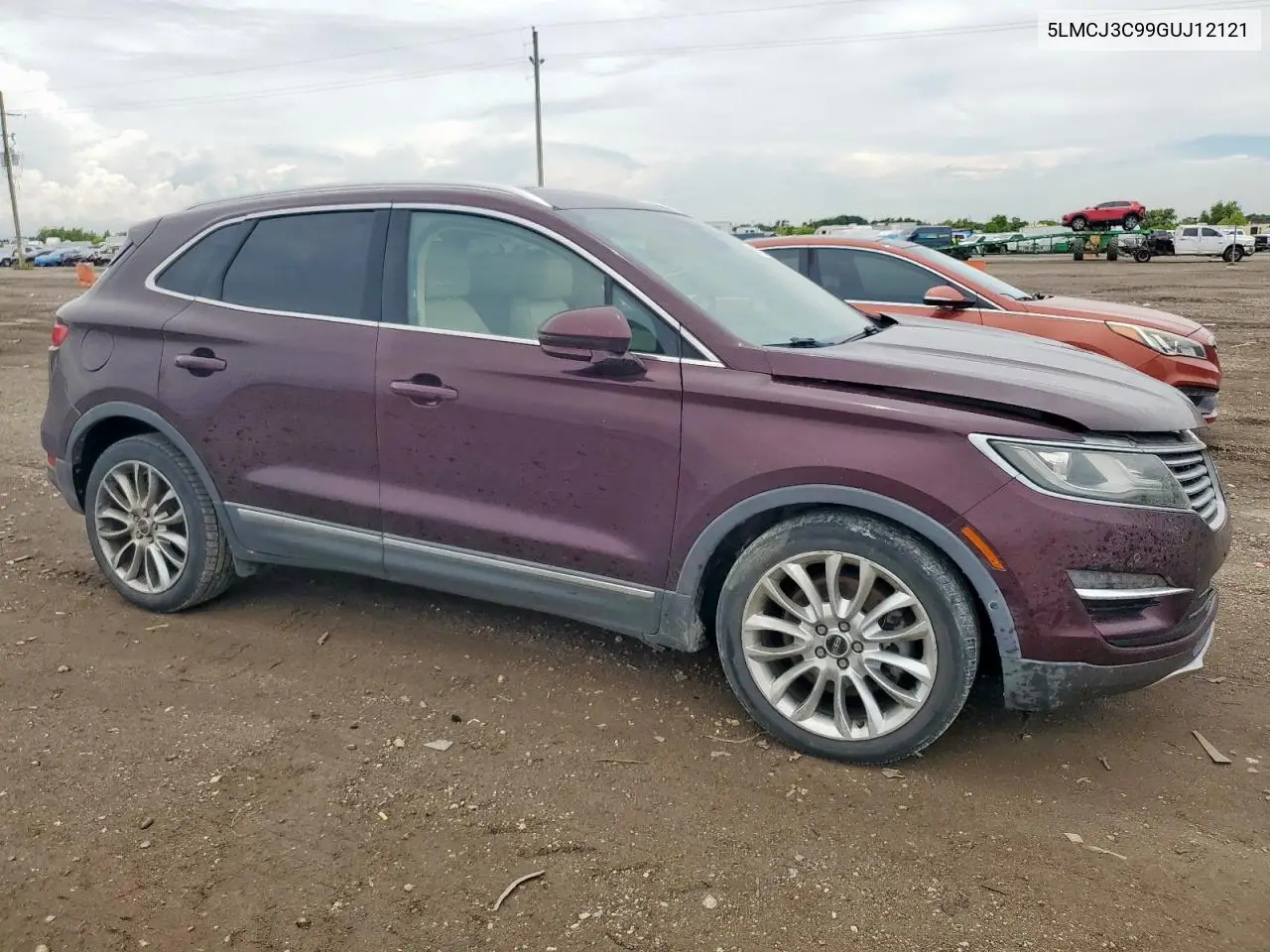 2016 Lincoln Mkc Reserve VIN: 5LMCJ3C99GUJ12121 Lot: 61780745