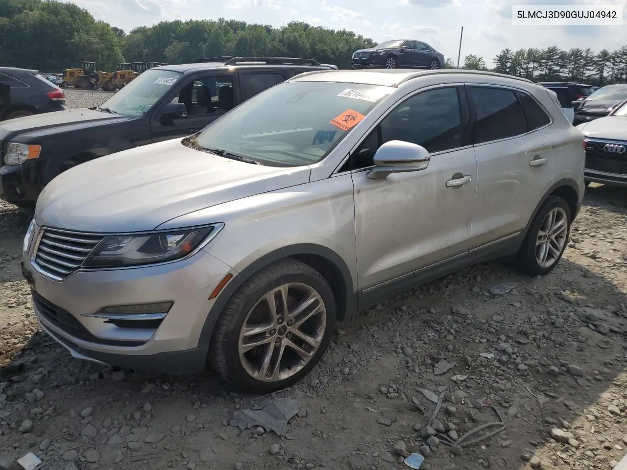 2016 Lincoln Mkc Reserve VIN: 5LMCJ3D90GUJ04942 Lot: 62164015