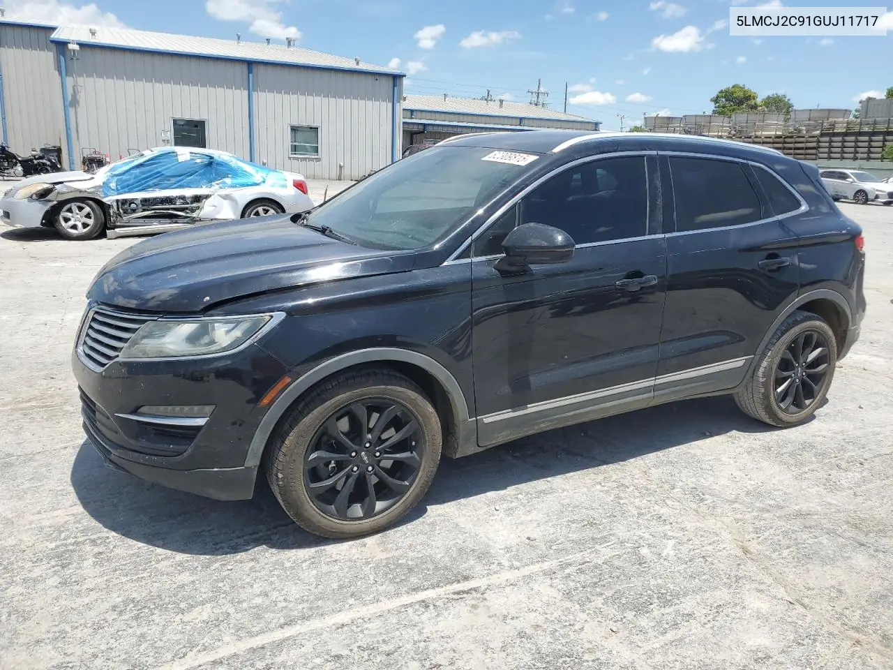 2016 Lincoln Mkc Select VIN: 5LMCJ2C91GUJ11717 Lot: 62309815