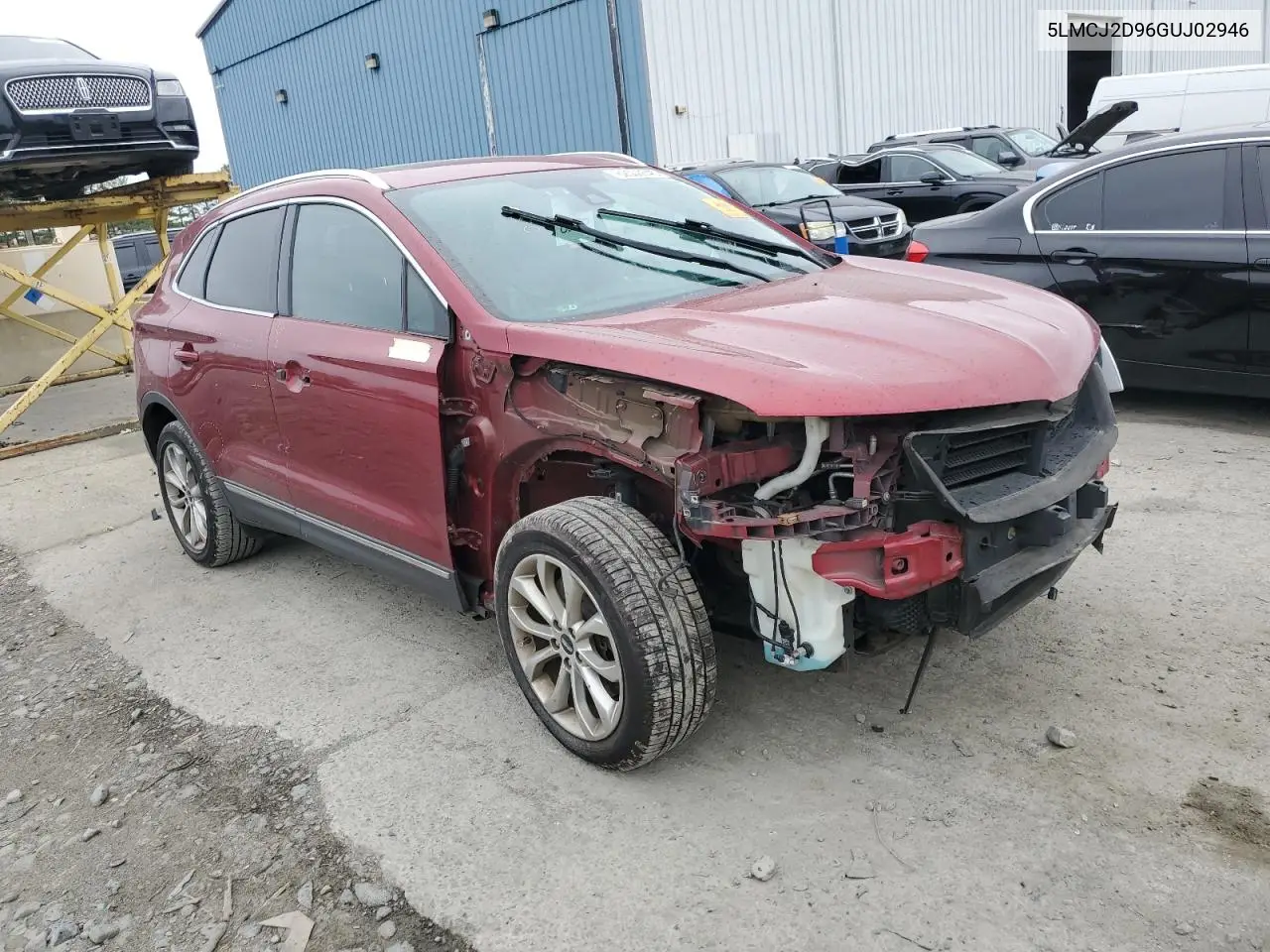 2016 Lincoln Mkc Select VIN: 5LMCJ2D96GUJ02946 Lot: 62508545
