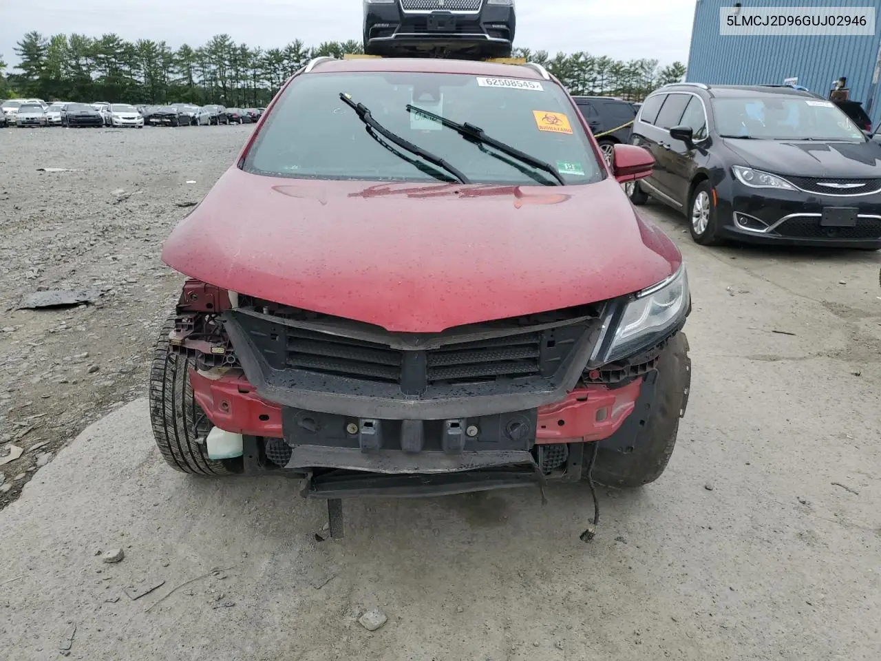 2016 Lincoln Mkc Select VIN: 5LMCJ2D96GUJ02946 Lot: 62508545
