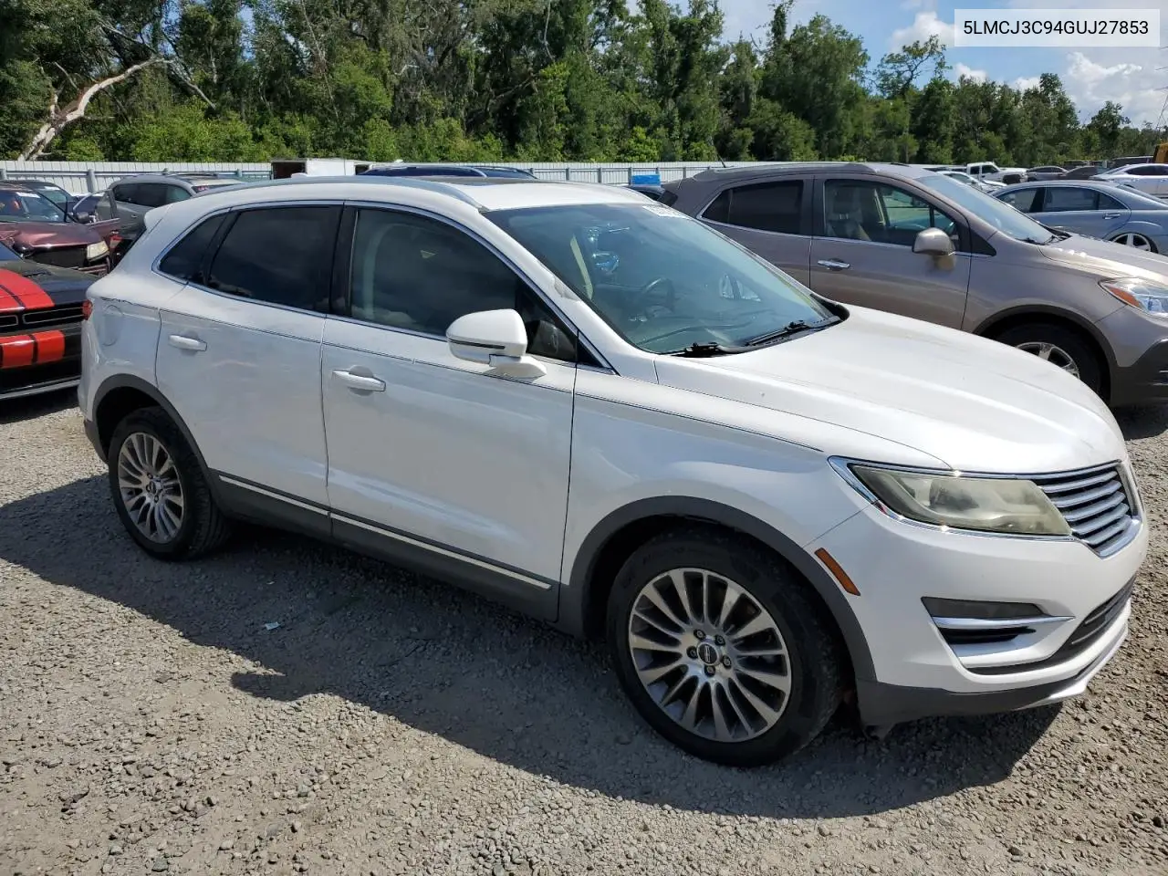 2016 Lincoln Mkc Reserve VIN: 5LMCJ3C94GUJ27853 Lot: 62701595