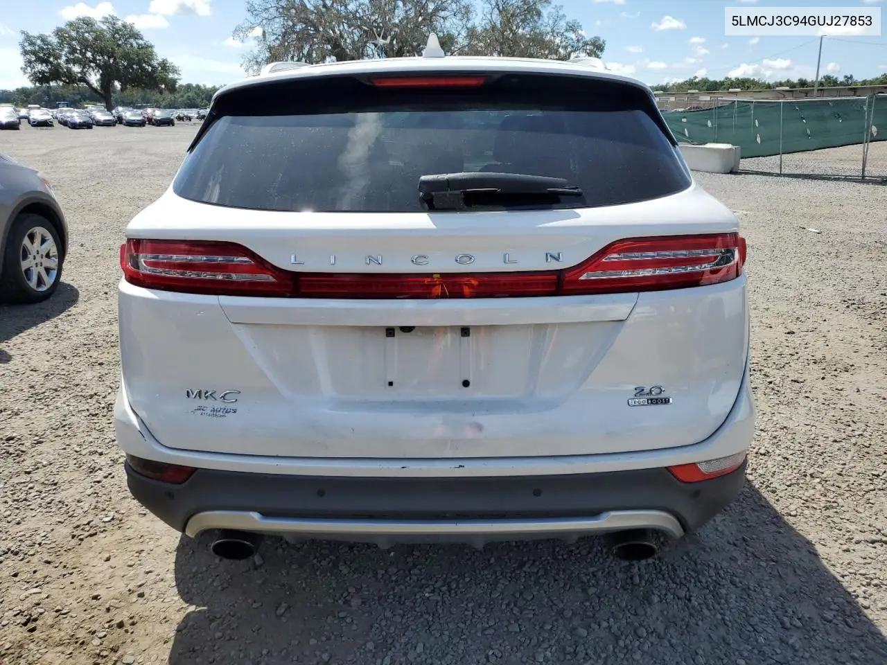 2016 Lincoln Mkc Reserve VIN: 5LMCJ3C94GUJ27853 Lot: 62701595