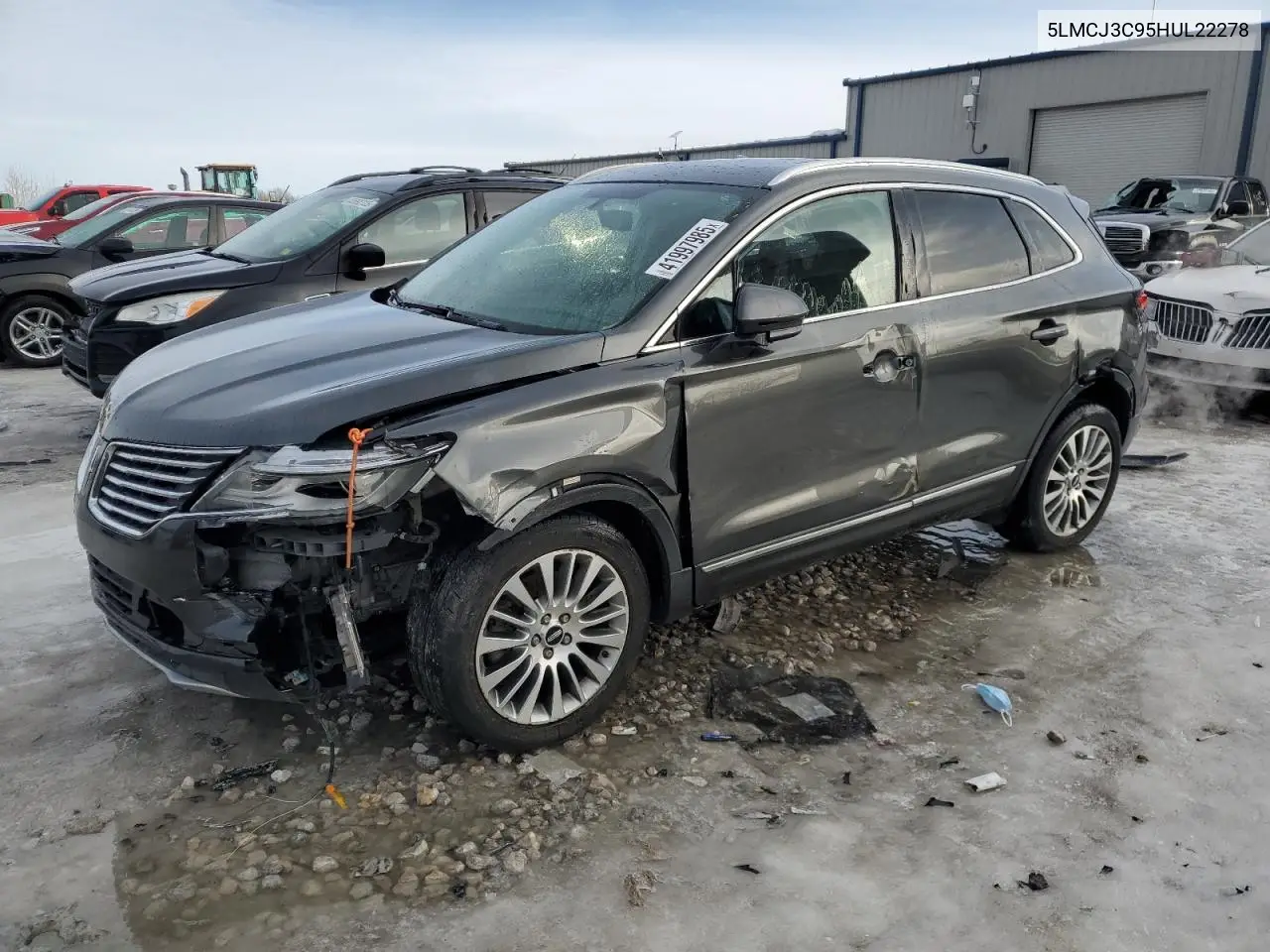 2017 Lincoln Mkc Reserve VIN: 5LMCJ3C95HUL22278 Lot: 41997985