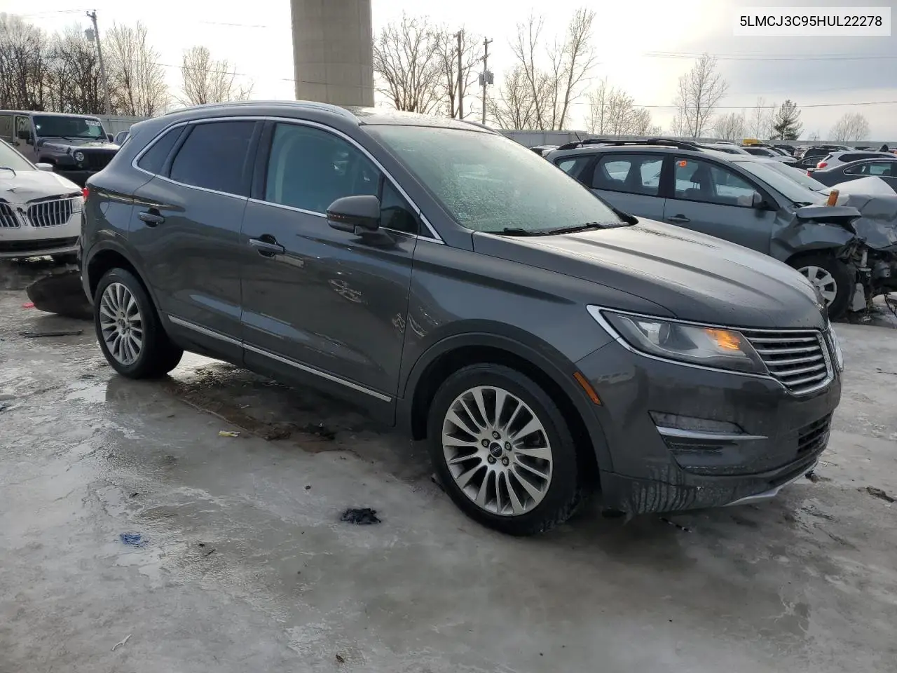 2017 Lincoln Mkc Reserve VIN: 5LMCJ3C95HUL22278 Lot: 41997985
