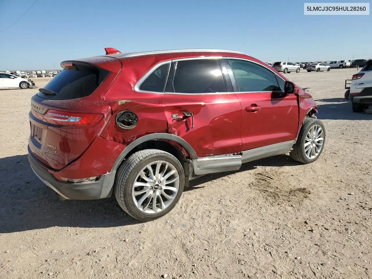2017 Lincoln Mkc Reserve VIN: 5LMCJ3C95HUL28260 Lot: 48241285