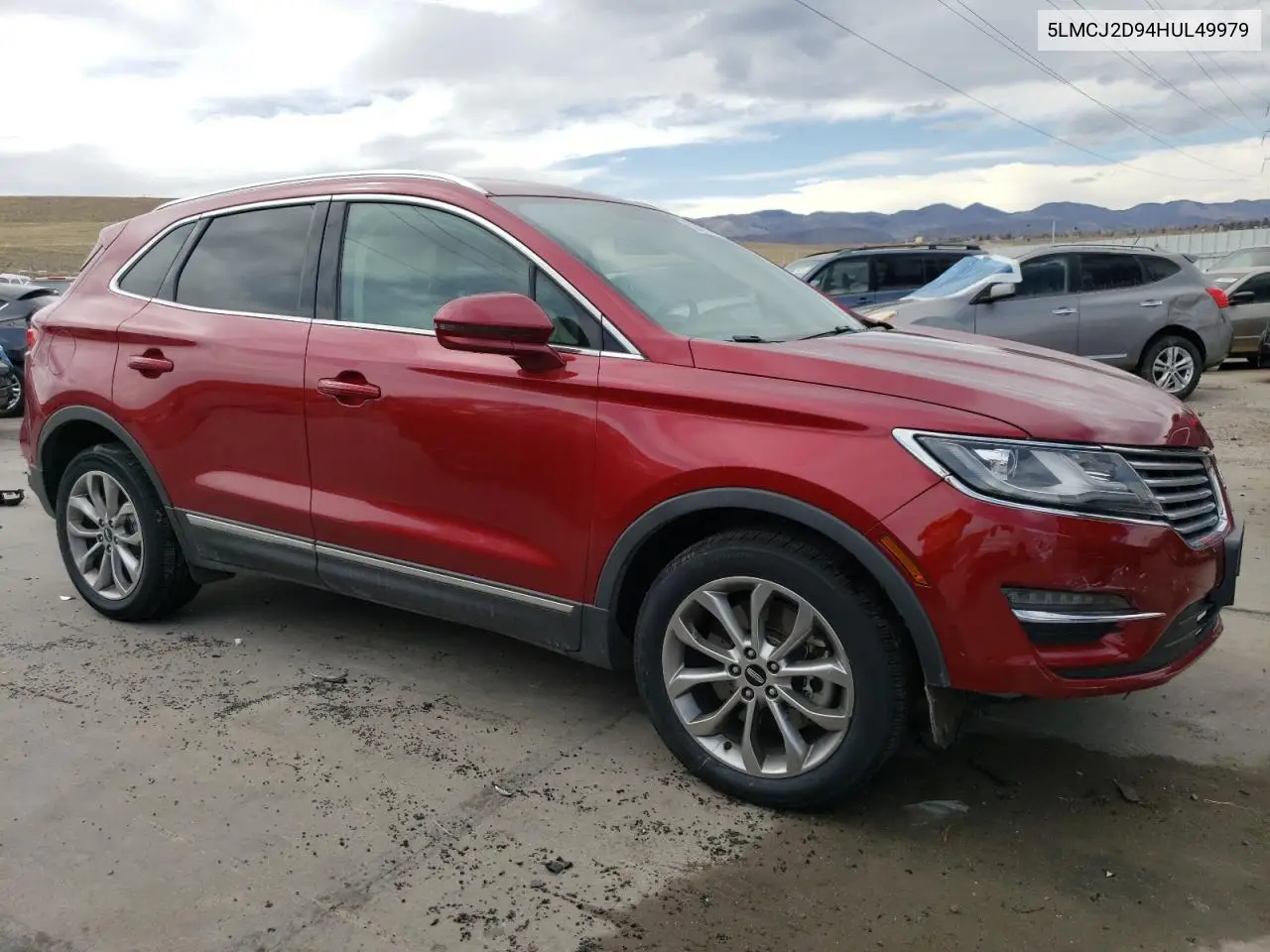 2017 Lincoln Mkc Select VIN: 5LMCJ2D94HUL49979 Lot: 50047075