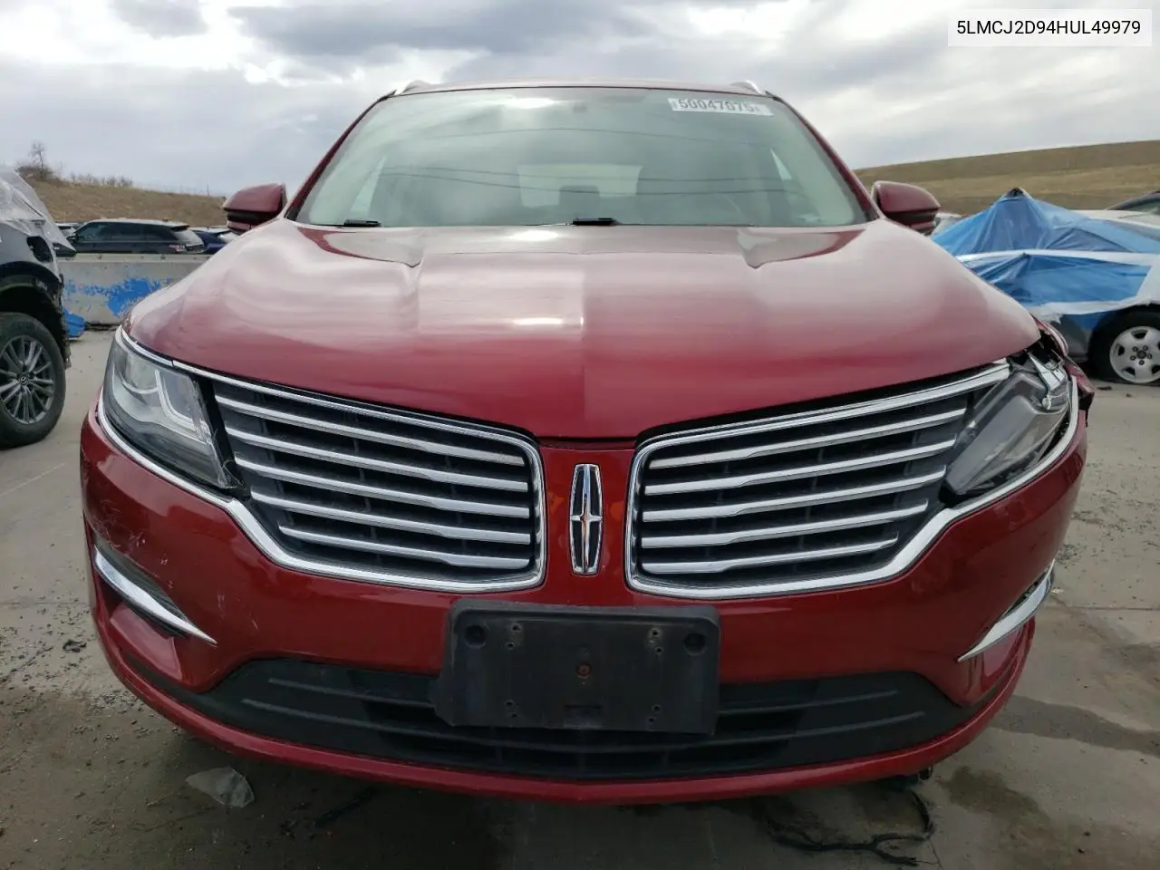 2017 Lincoln Mkc Select VIN: 5LMCJ2D94HUL49979 Lot: 50047075