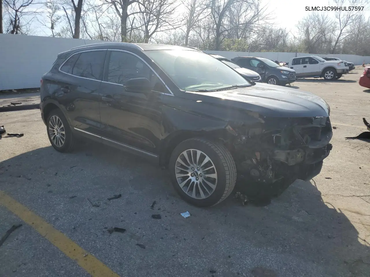 2017 Lincoln Mkc Reserve VIN: 5LMCJ3C99HUL57597 Lot: 50726185