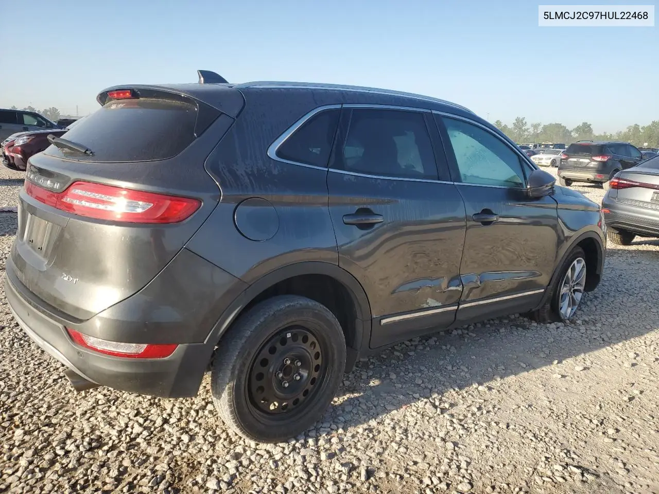 2017 Lincoln Mkc Select VIN: 5LMCJ2C97HUL22468 Lot: 52109315