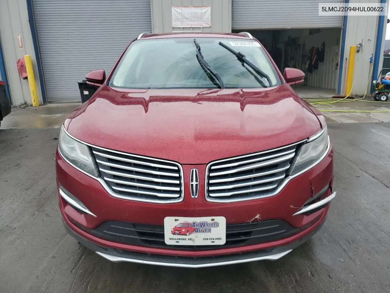 2017 Lincoln Mkc Select VIN: 5LMCJ2D94HUL00622 Lot: 52308395