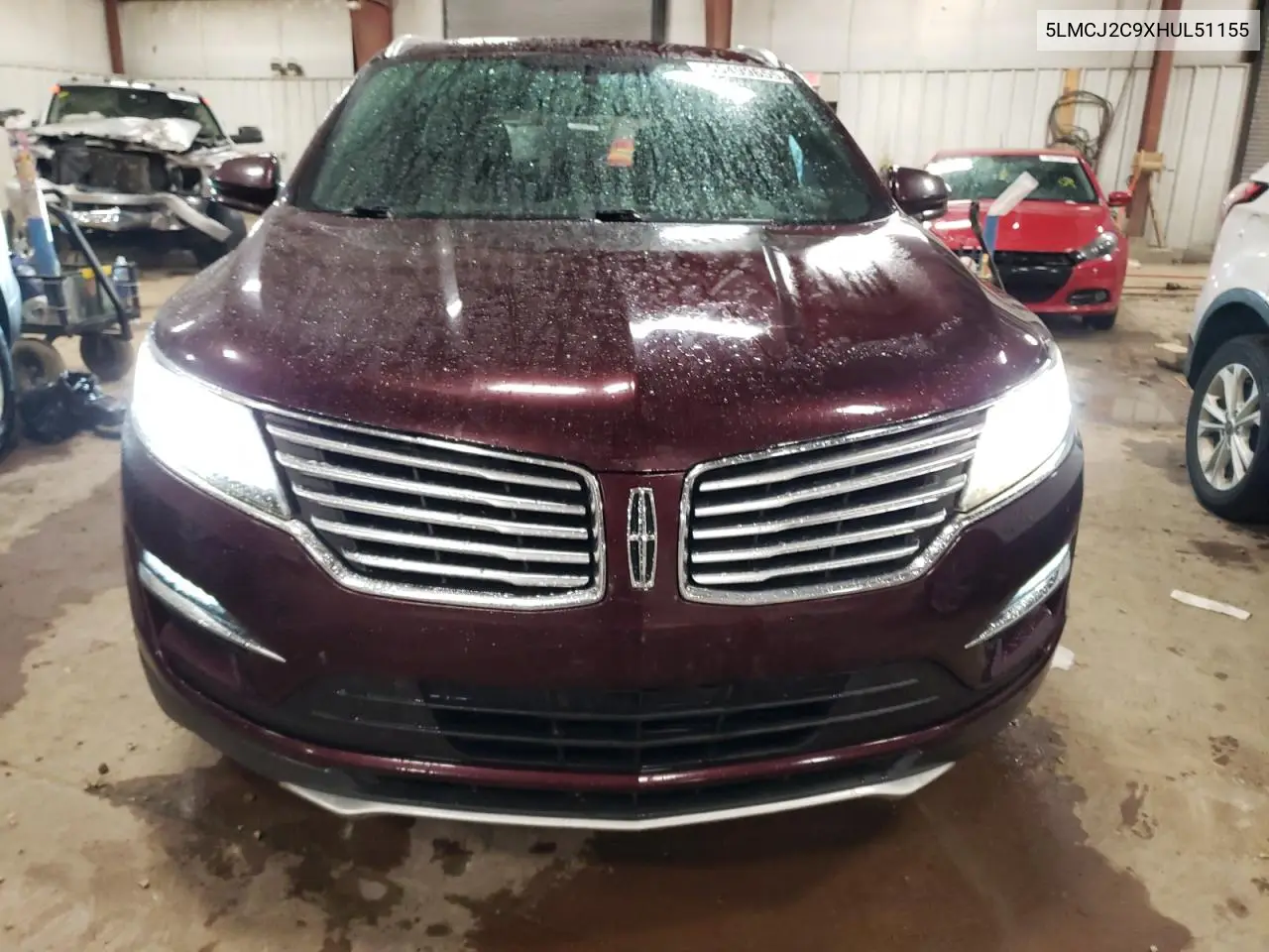 2017 Lincoln Mkc Select VIN: 5LMCJ2C9XHUL51155 Lot: 55499655