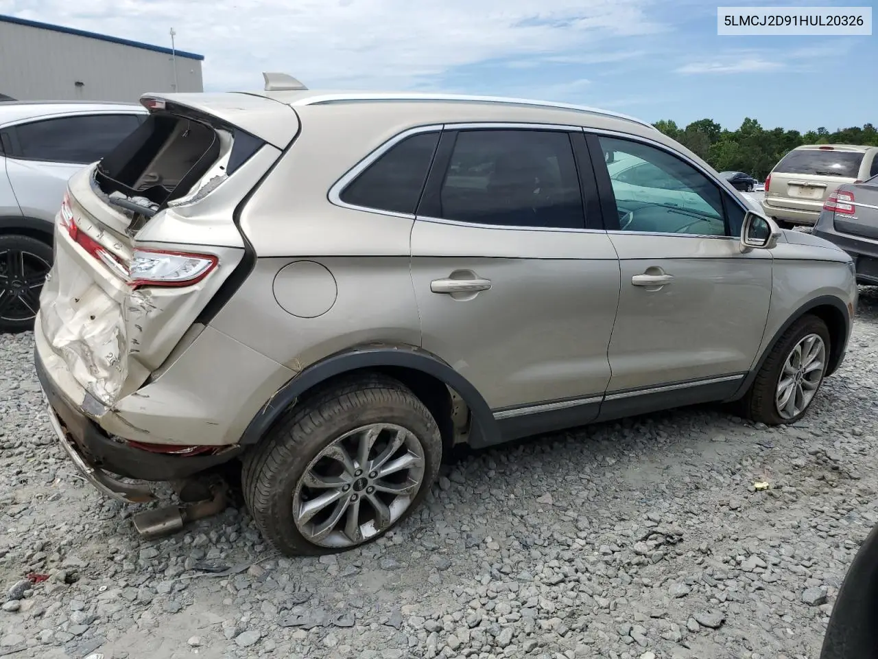 2017 Lincoln Mkc Select VIN: 5LMCJ2D91HUL20326 Lot: 55759715