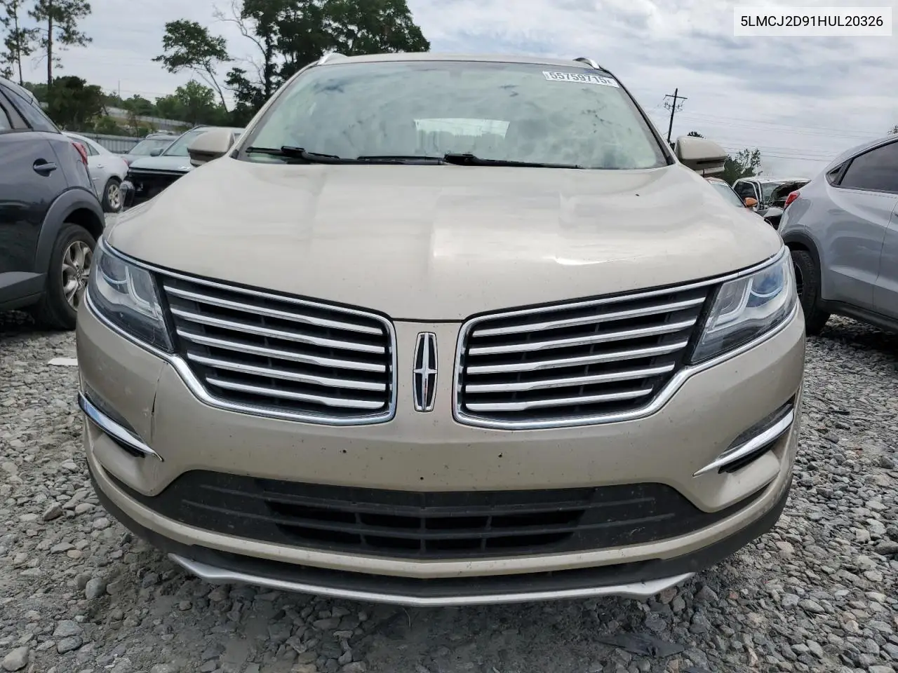 2017 Lincoln Mkc Select VIN: 5LMCJ2D91HUL20326 Lot: 55759715