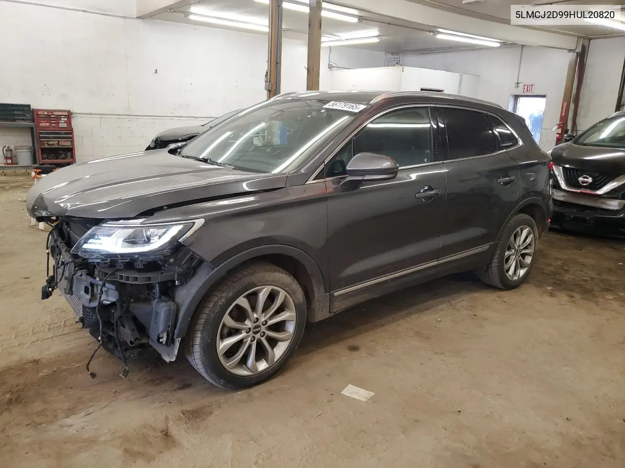 2017 Lincoln Mkc Select VIN: 5LMCJ2D99HUL20820 Lot: 56179165