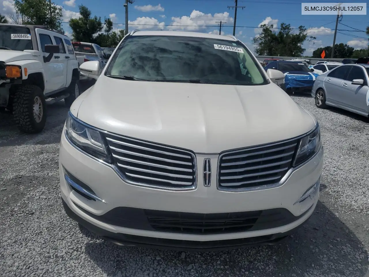 2017 Lincoln Mkc Reserve VIN: 5LMCJ3C95HUL12057 Lot: 56194955