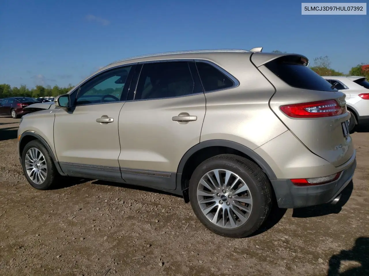 2017 Lincoln Mkc Reserve VIN: 5LMCJ3D97HUL07392 Lot: 56491945