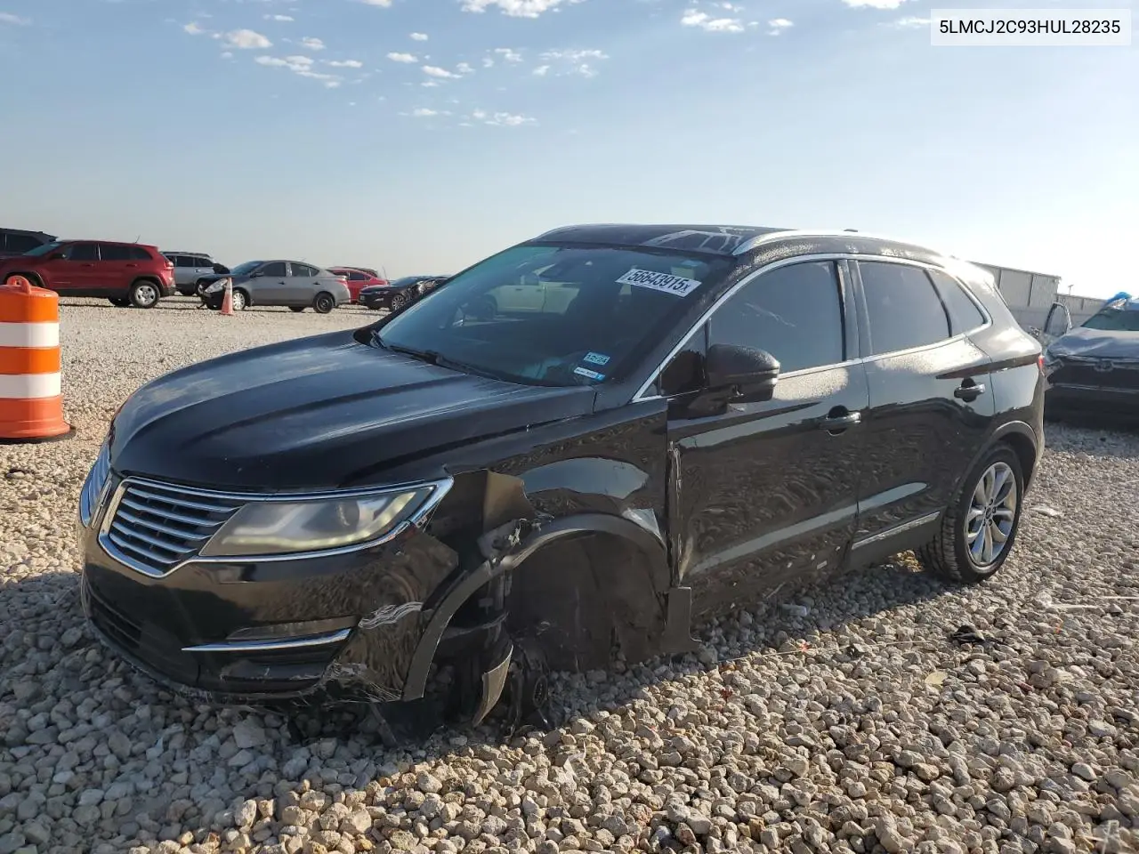 2017 Lincoln Mkc Select VIN: 5LMCJ2C93HUL28235 Lot: 56643915