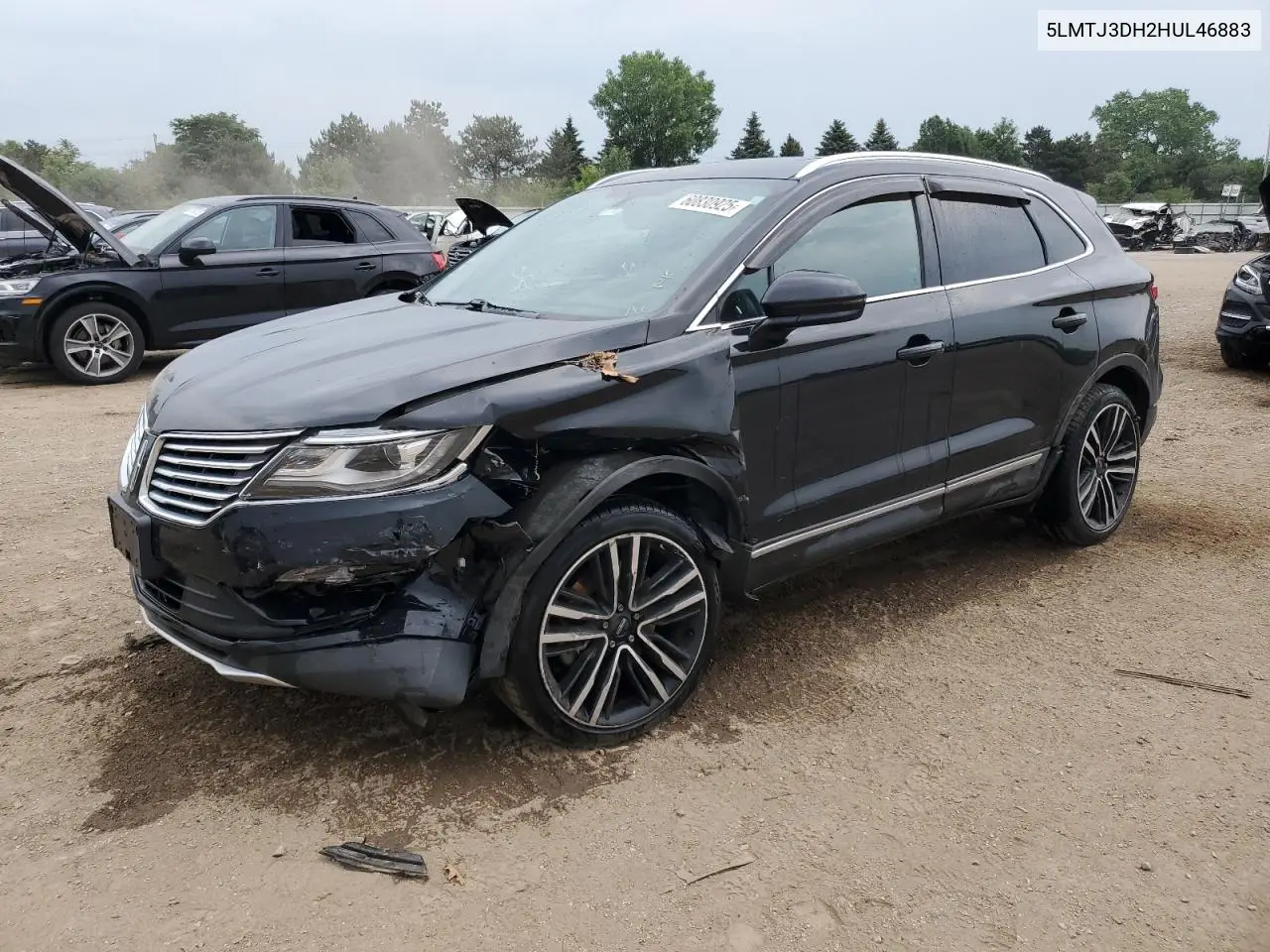 2017 Lincoln Mkc Reserve VIN: 5LMTJ3DH2HUL46883 Lot: 60830925