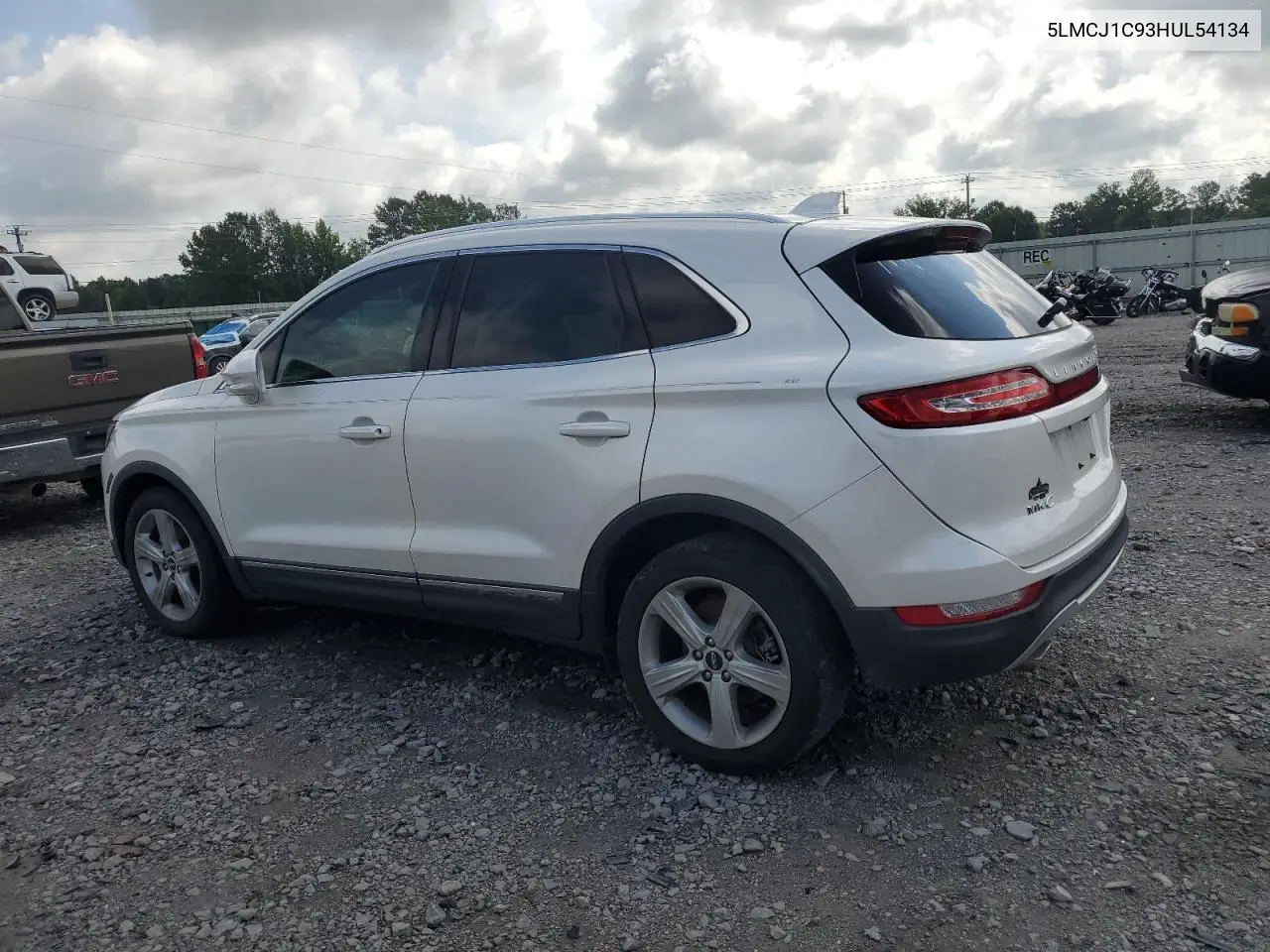 2017 Lincoln Mkc Premiere VIN: 5LMCJ1C93HUL54134 Lot: 61410695
