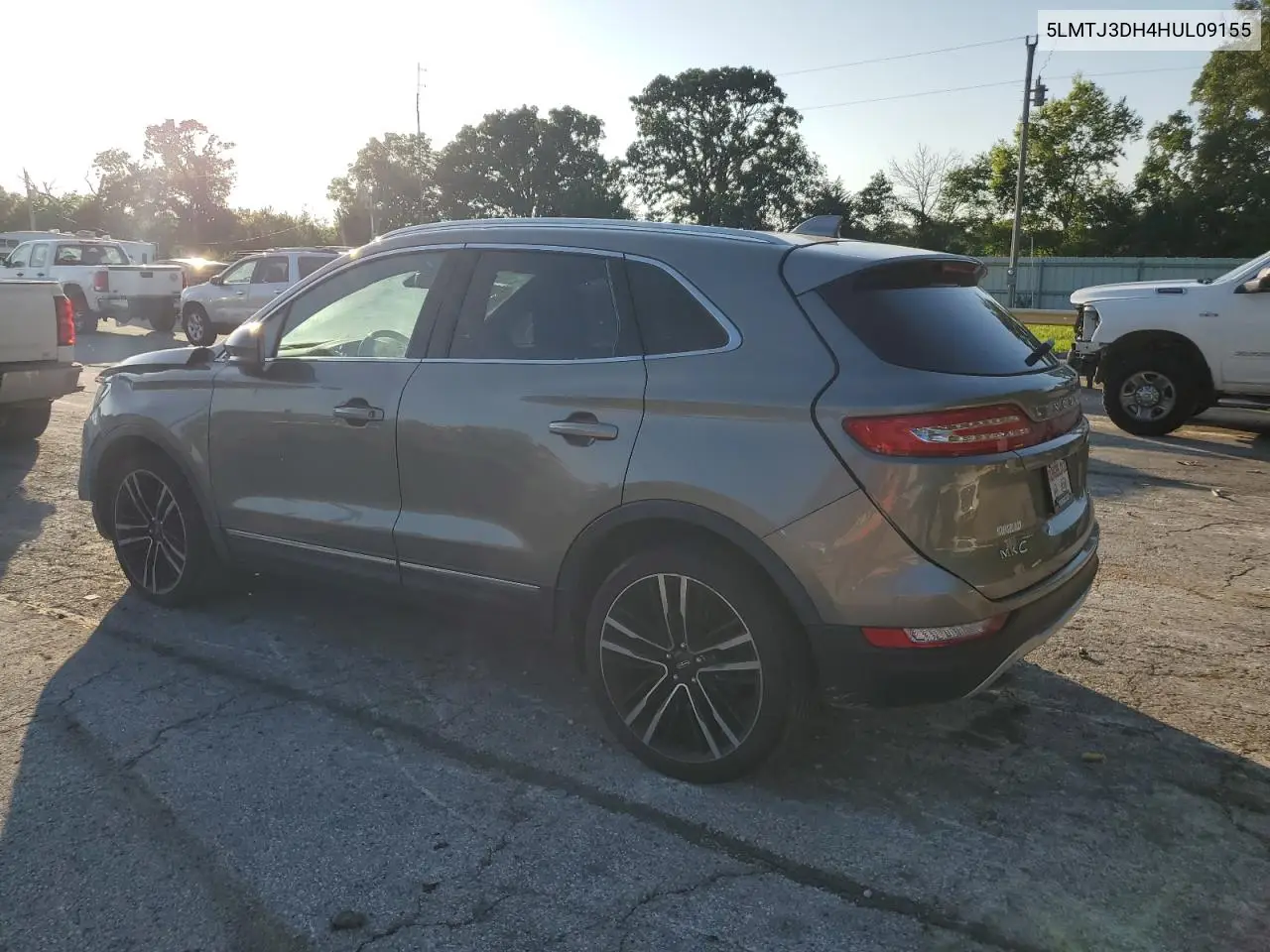 2017 Lincoln Mkc Reserve VIN: 5LMTJ3DH4HUL09155 Lot: 61454995